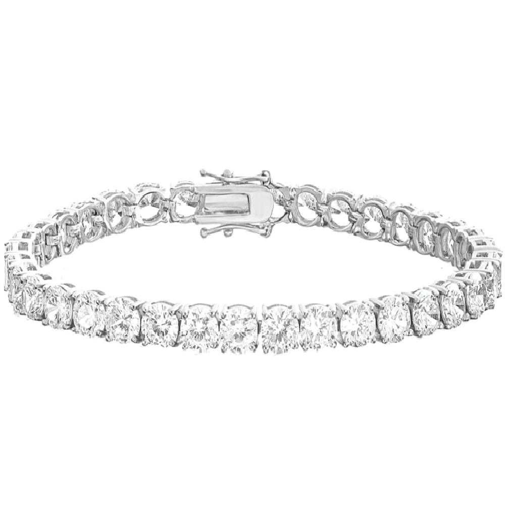 Bracciale Tennis | 𝗔𝗿𝗴𝗲𝗻𝘁𝗼 925 Made in Italy 𝟰𝗠𝗠 UNISEX