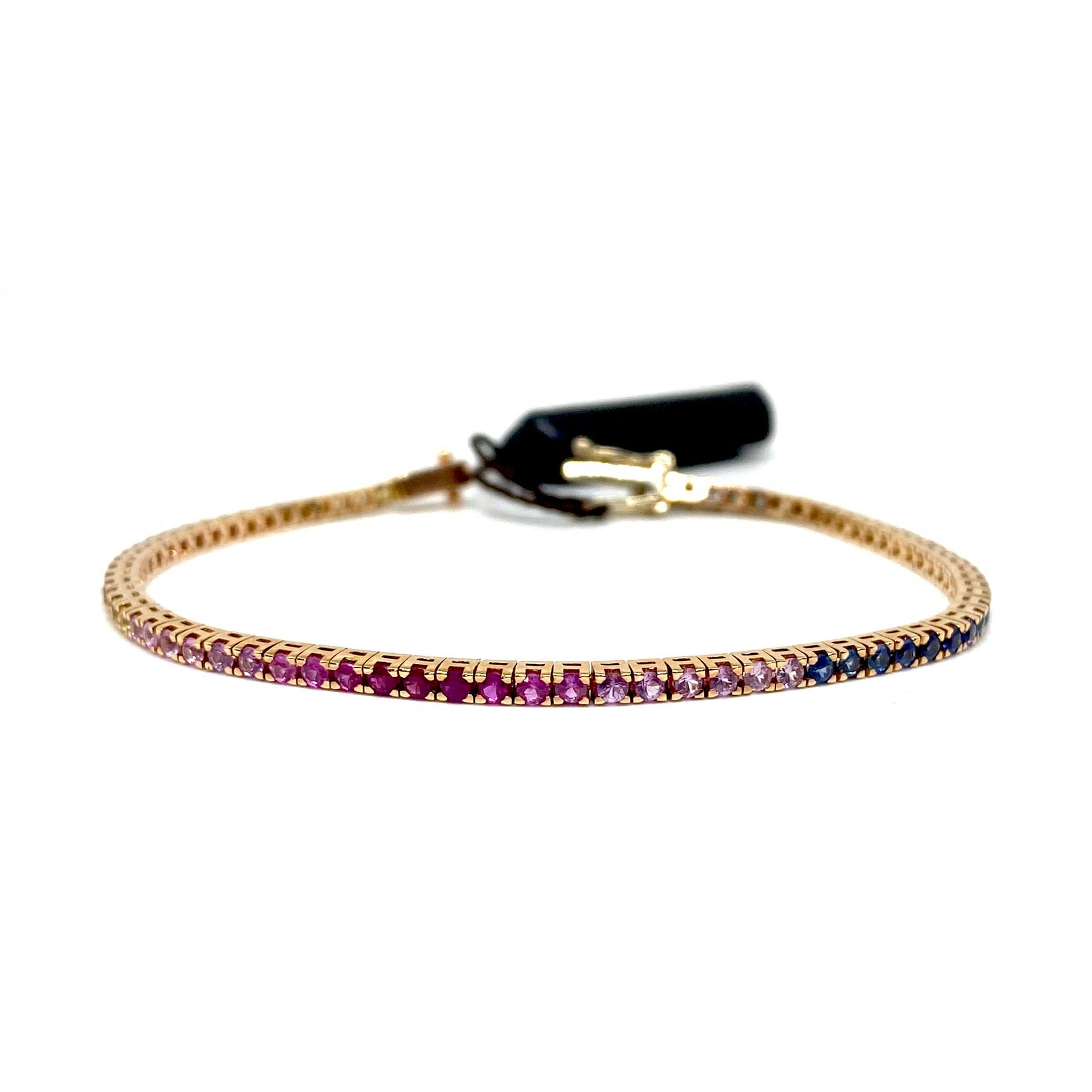 Bracciale Tennis Oro - Rainbow