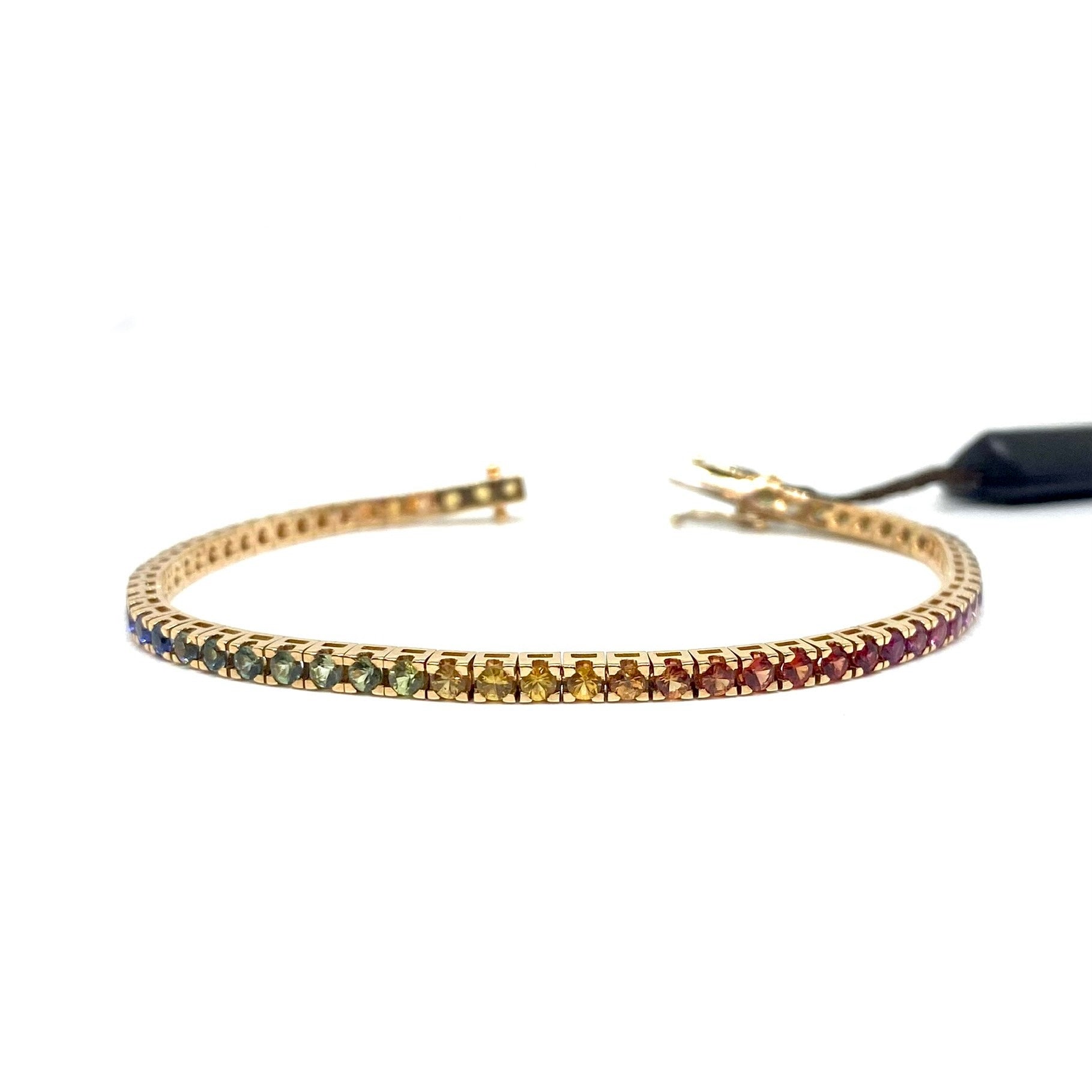 Bracciale Tennis Oro - Multicolor 3 MM