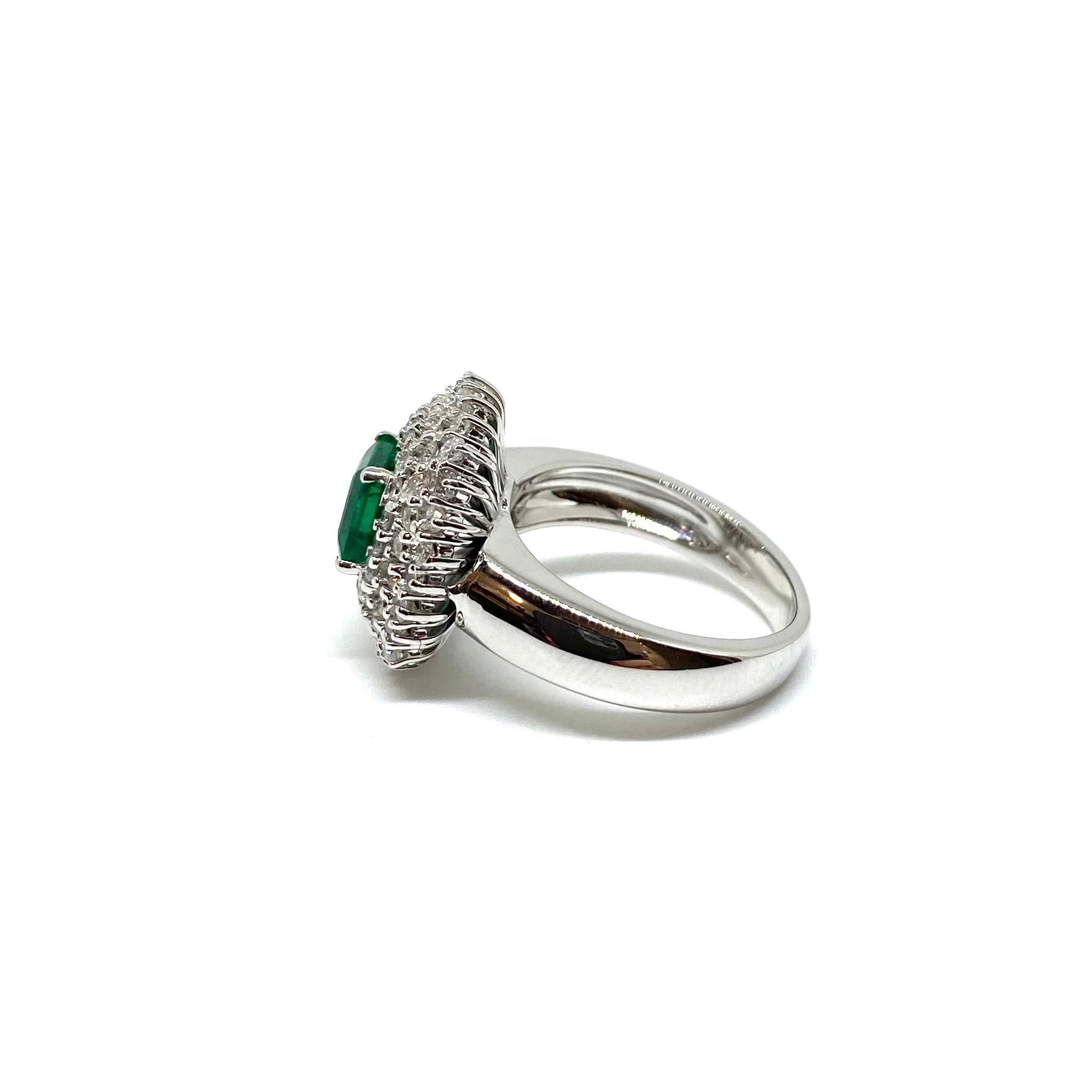 Anello Kate - Smeraldo e Diamanti