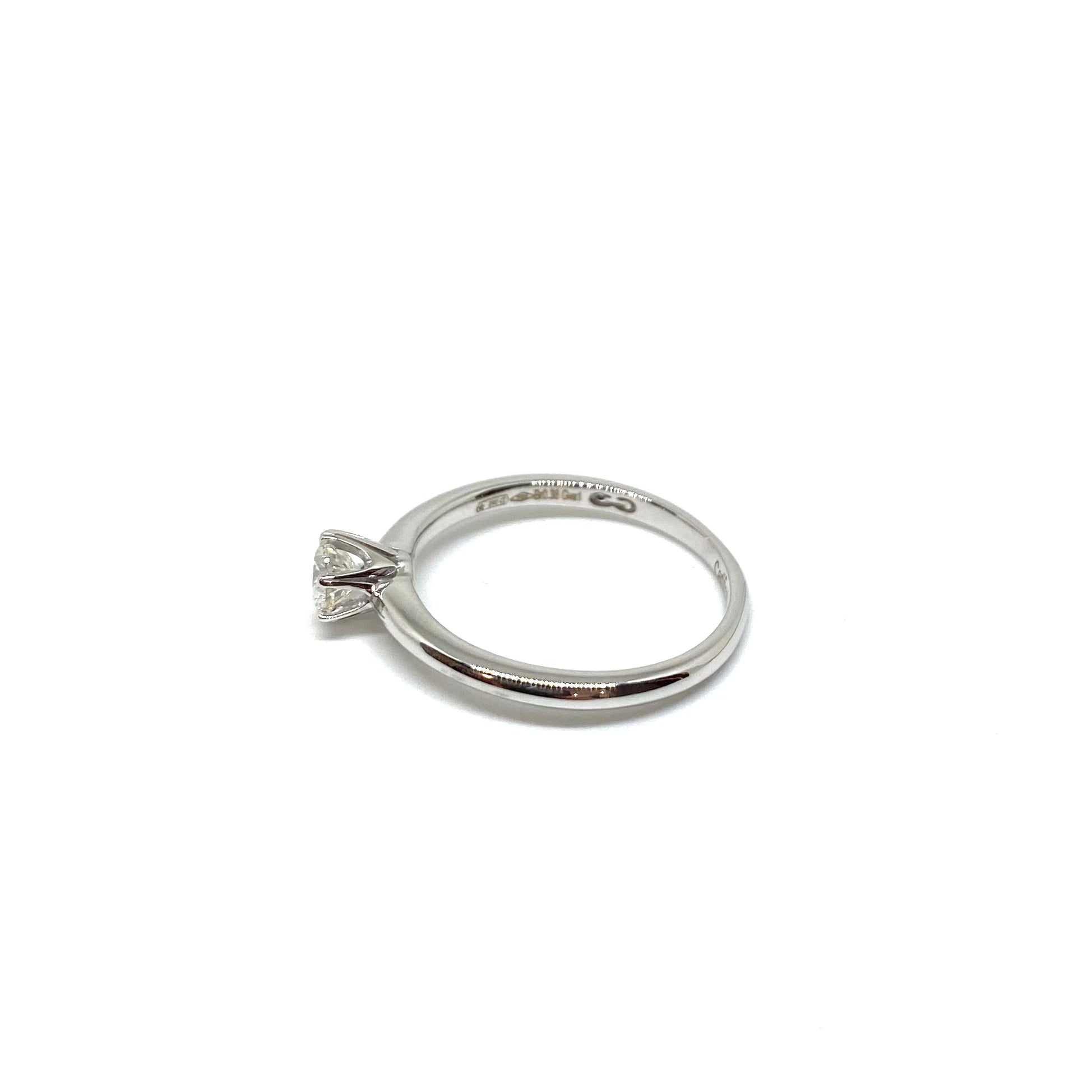 Solitario Oro e Diamanti- 6 Griffe