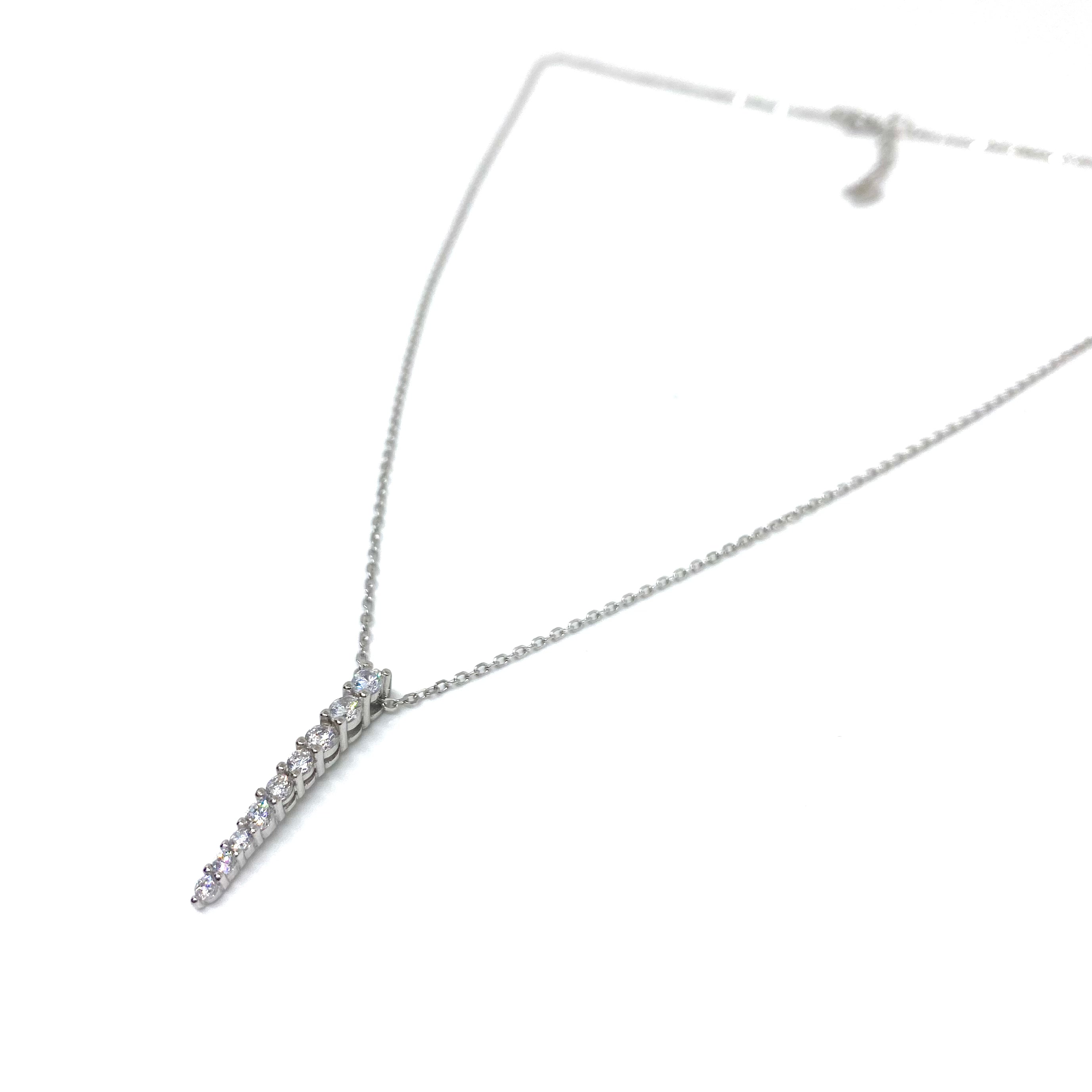 Collana Tennis Degradè