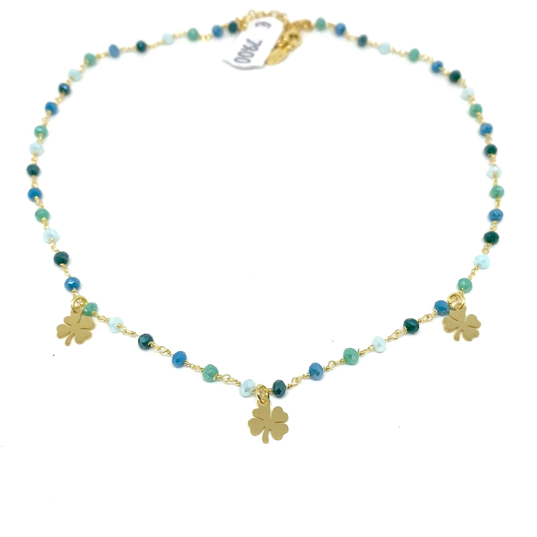 Collana Pietre e Quadrifogli