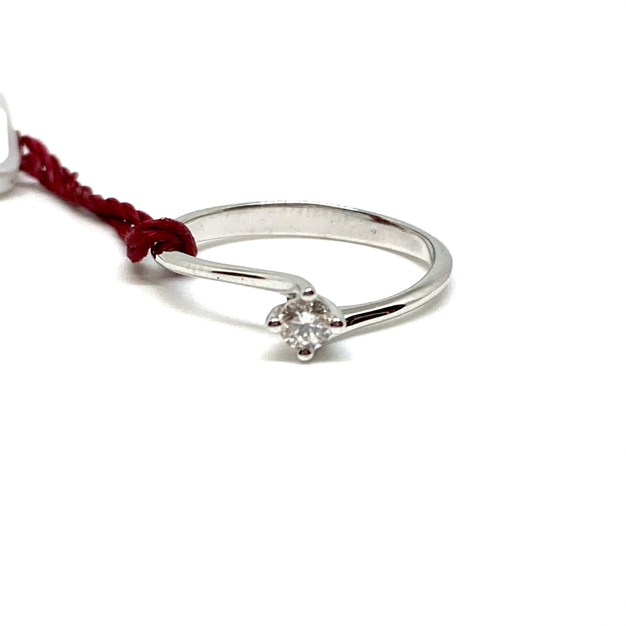 Anello Solitario - Montatura Valentino