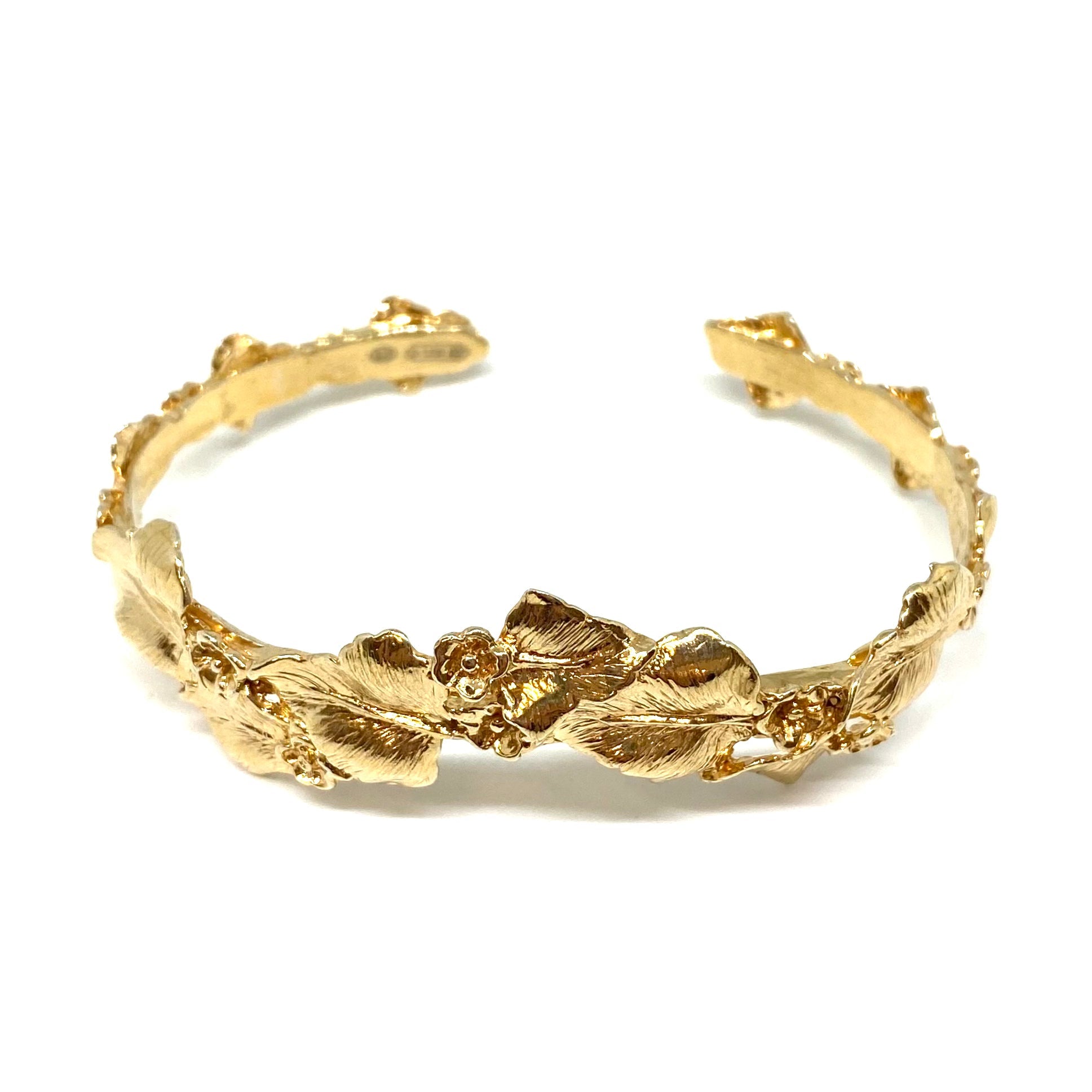 Bracciale foglie dorate - Marcello Pane