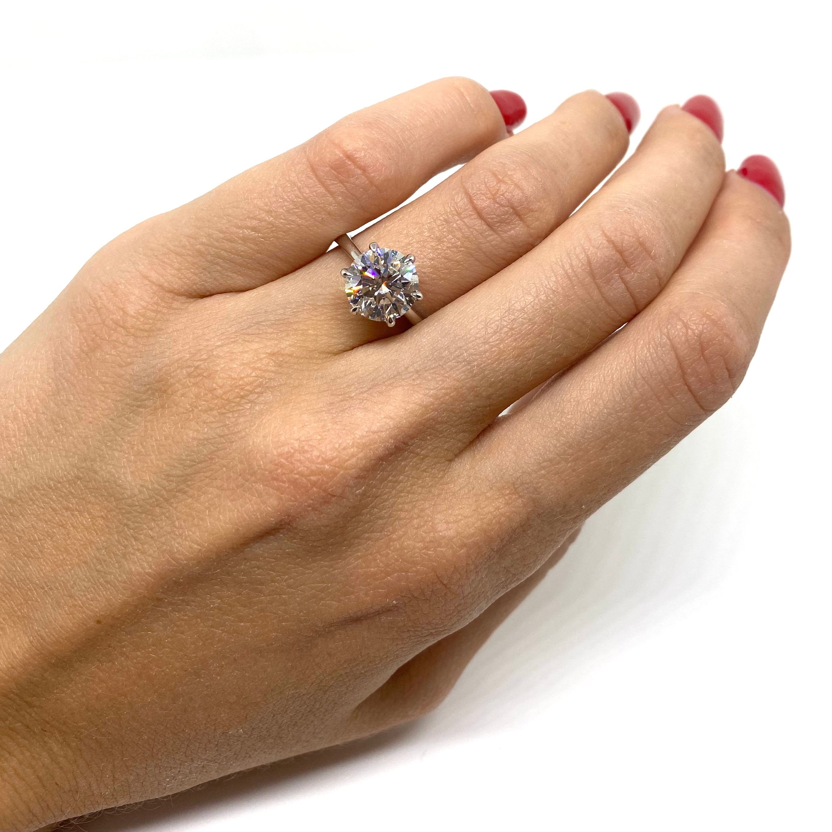 Anello Solitario - Lab Grown
