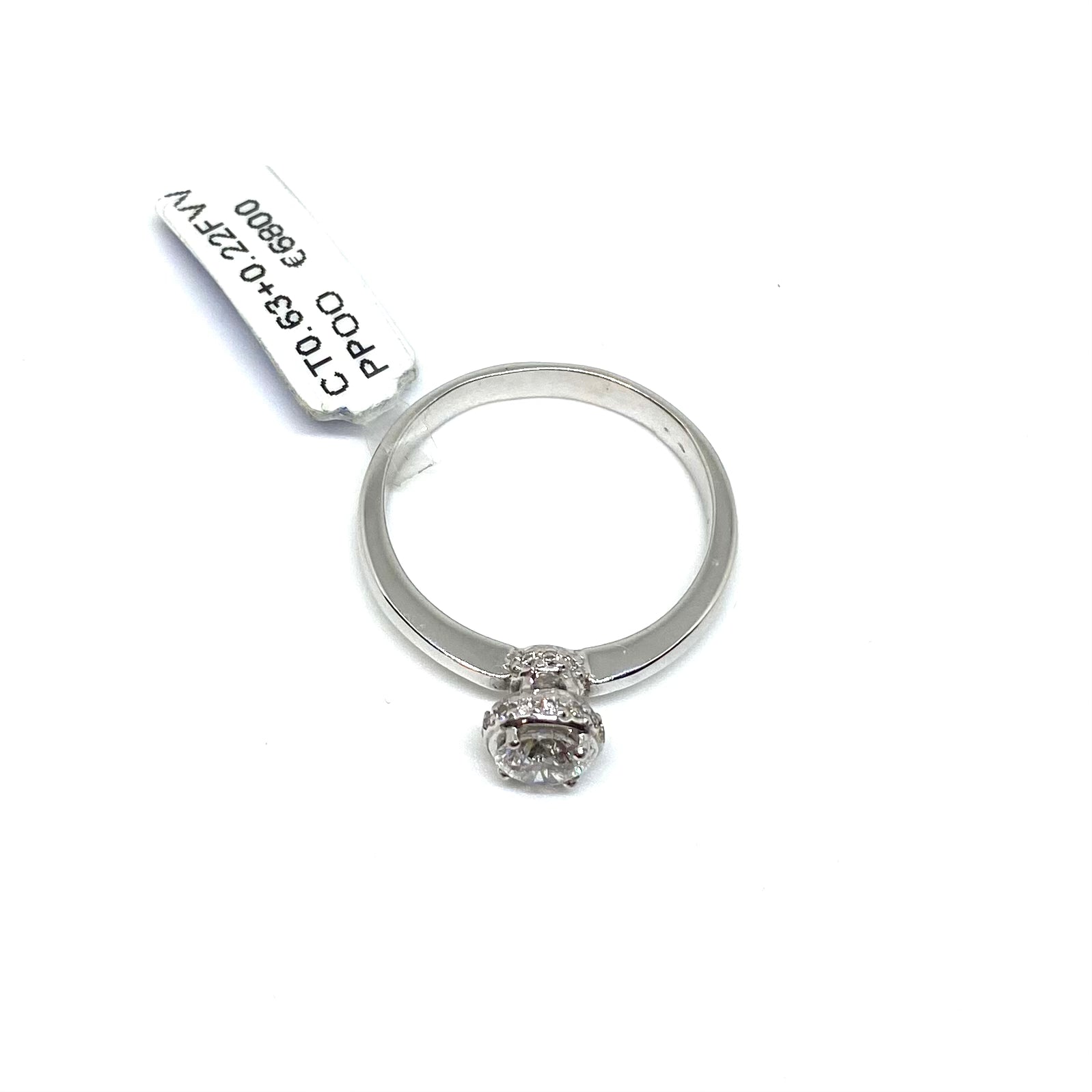 Anello Solitario - Oro e Diamanti