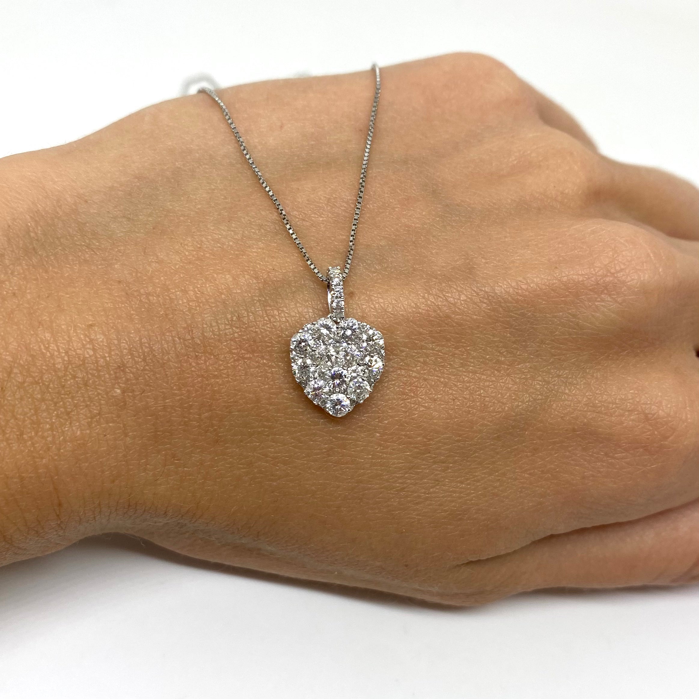 Collana Cuore di Diamanti
