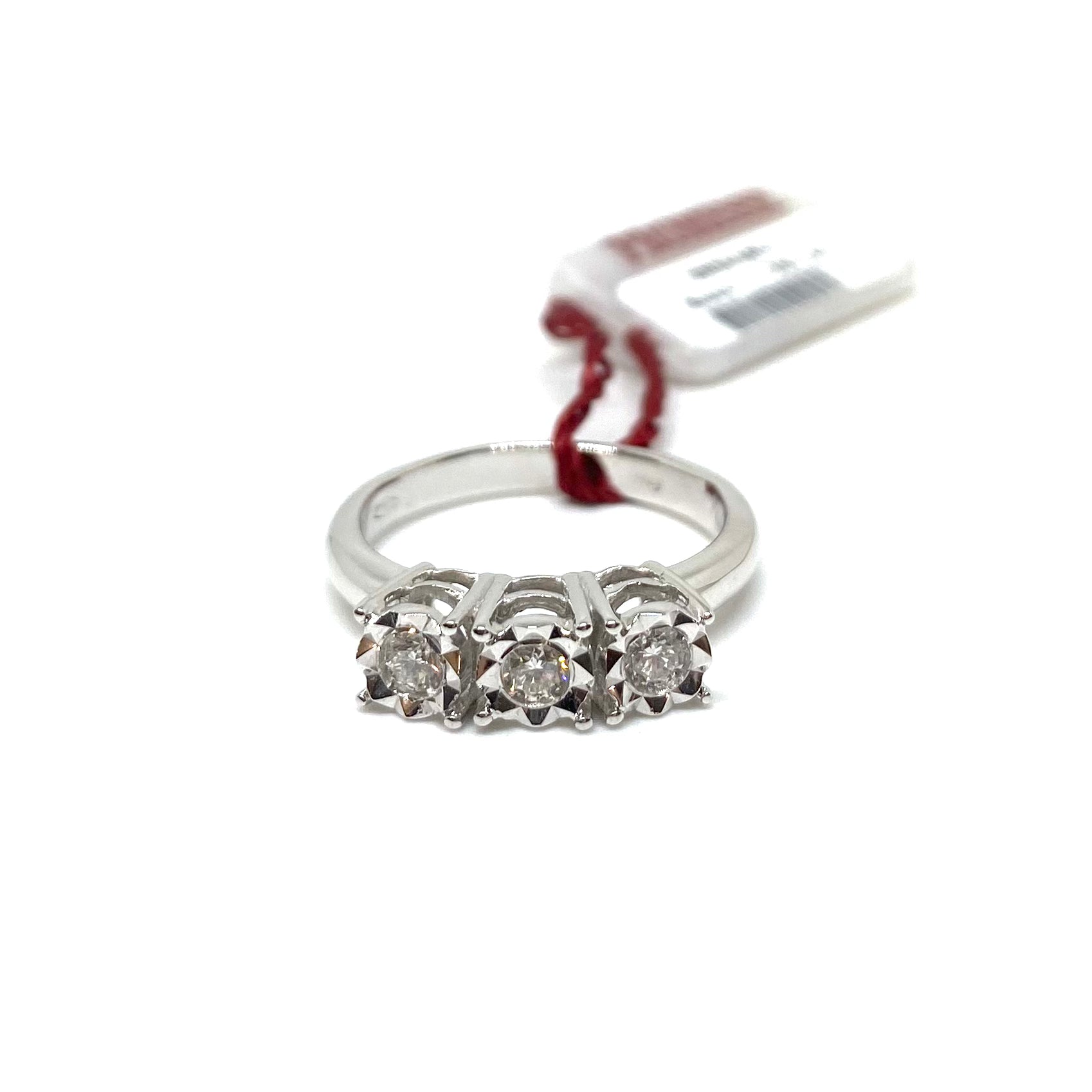 Anello Trilogy Reflex - Oro e Diamanti