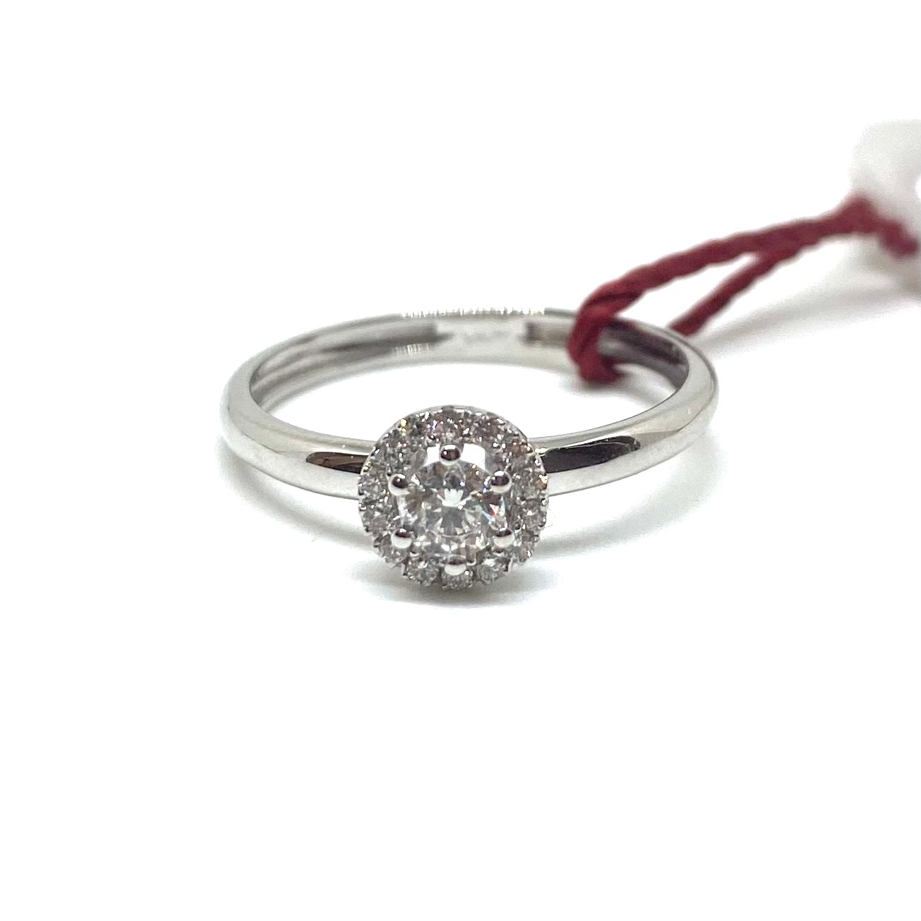 Solitario - Halo Ring