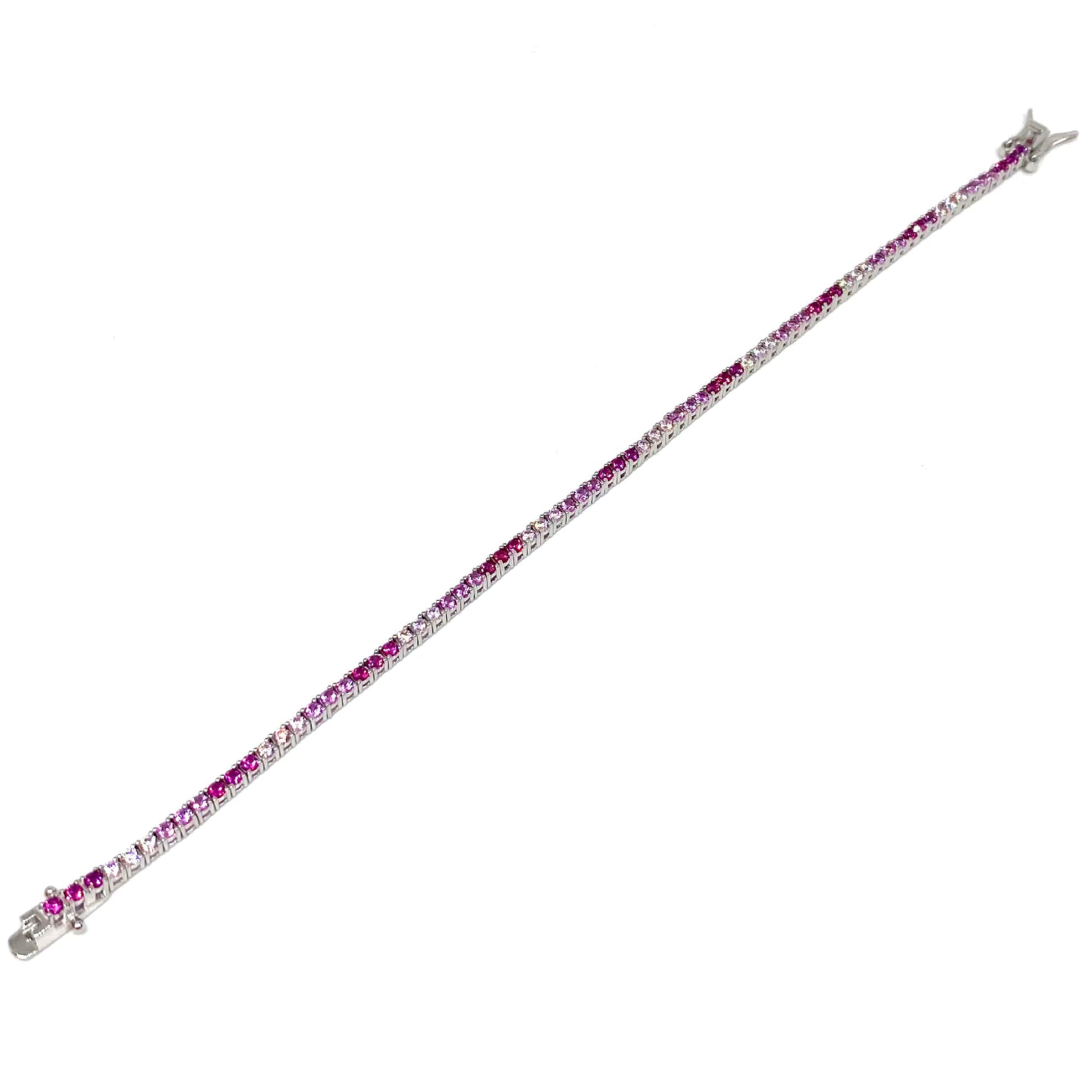 Bracciale tennis tre colori