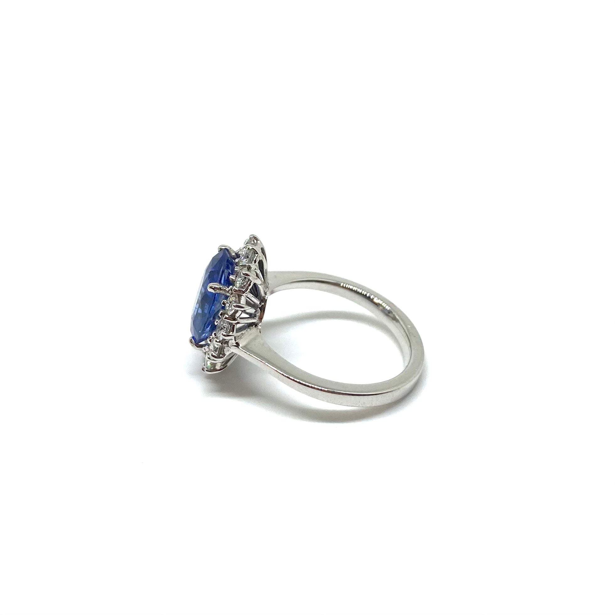 Anello Kate - Zaffiro e Diamanti