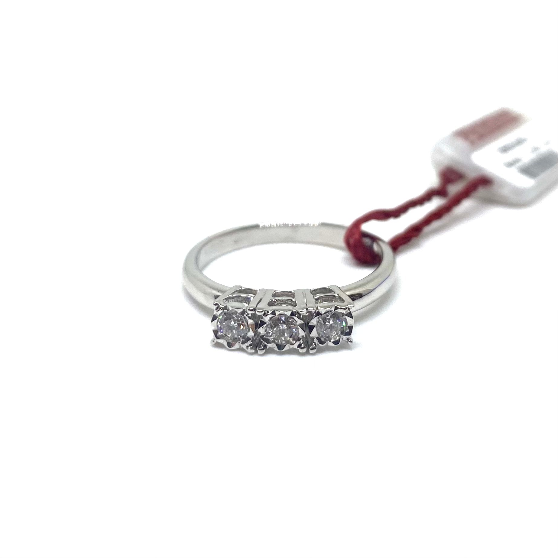 Anello Trilogy Reflex - Oro e Diamanti