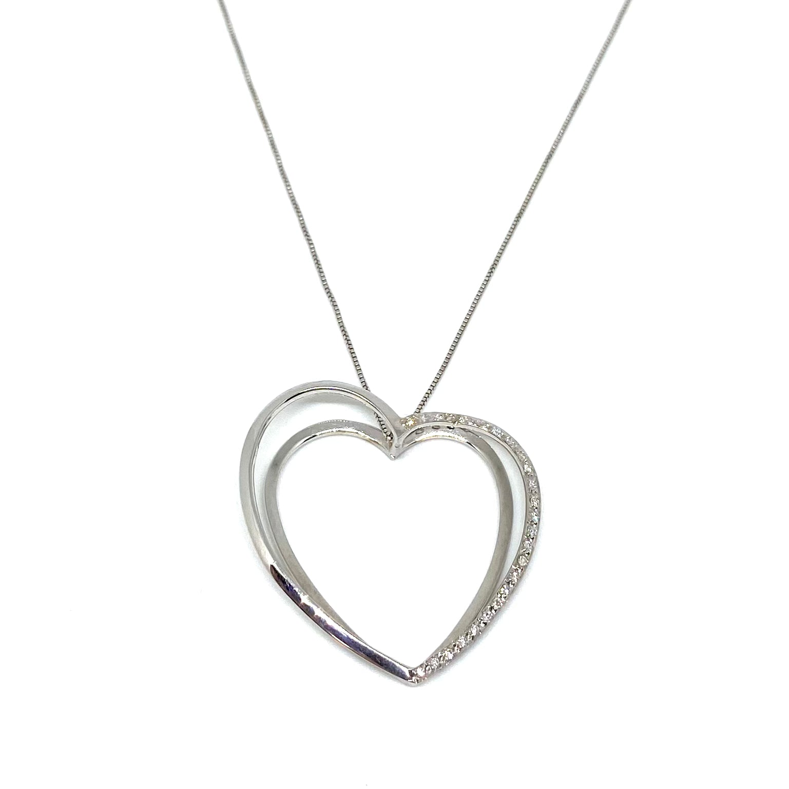 Collana Cuore - Oro e Diamanti