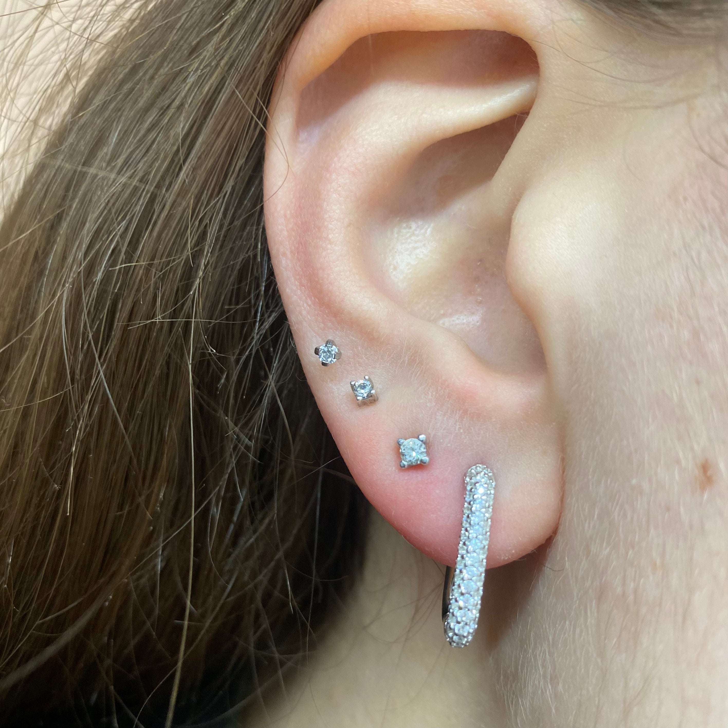 Orecchini square Duo