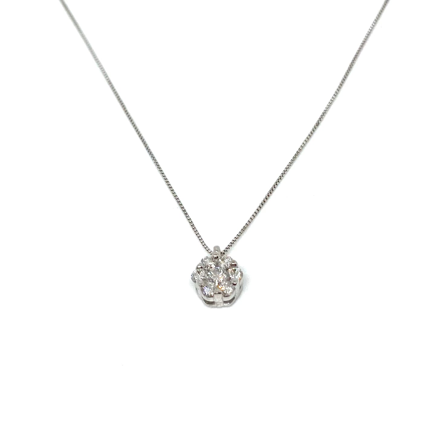 Collana Punto Luce Magic - Oro e Diamanti