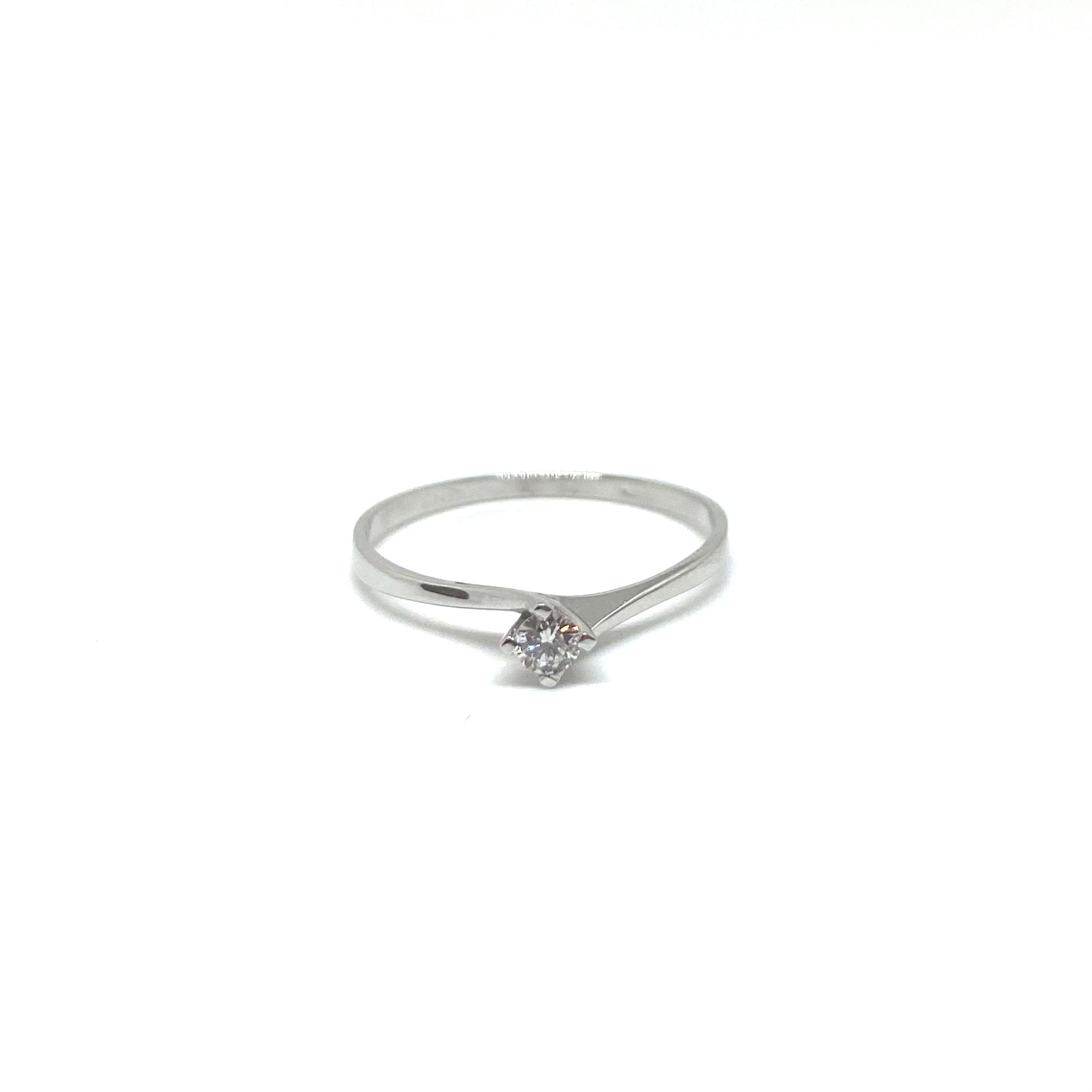 Anello Solitario - Montatura Valentino