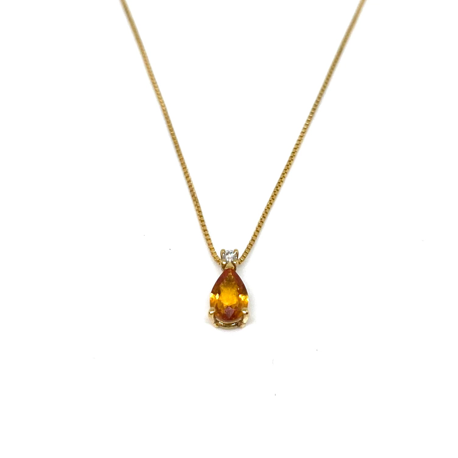 Collana Zaffiri e Oro 18 kt