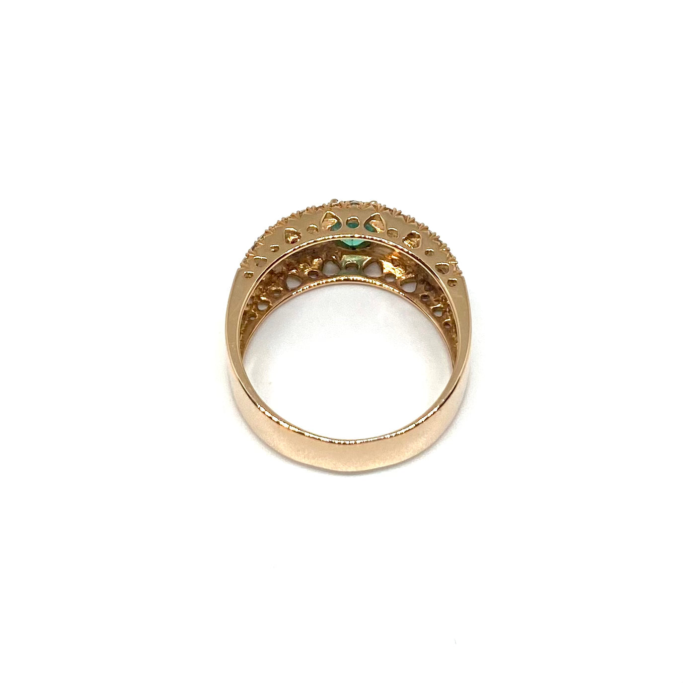 Anello Fascia Oro e Diamanti