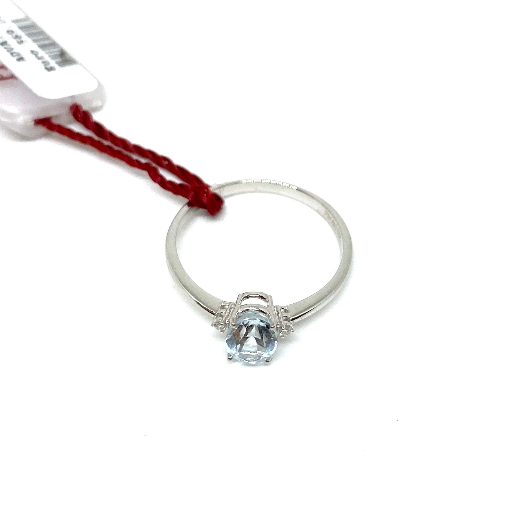 Anello Acqua Marina - Ovale