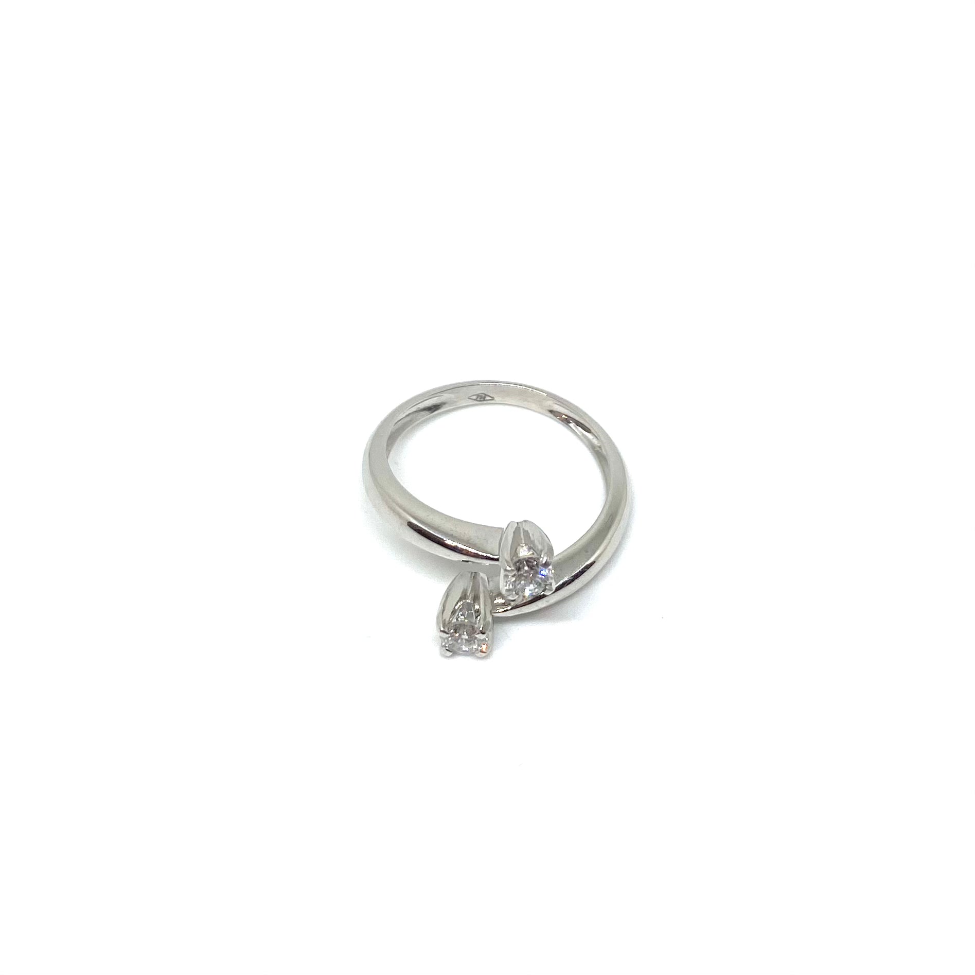 Anello Contrarie - Oro e Diamanti