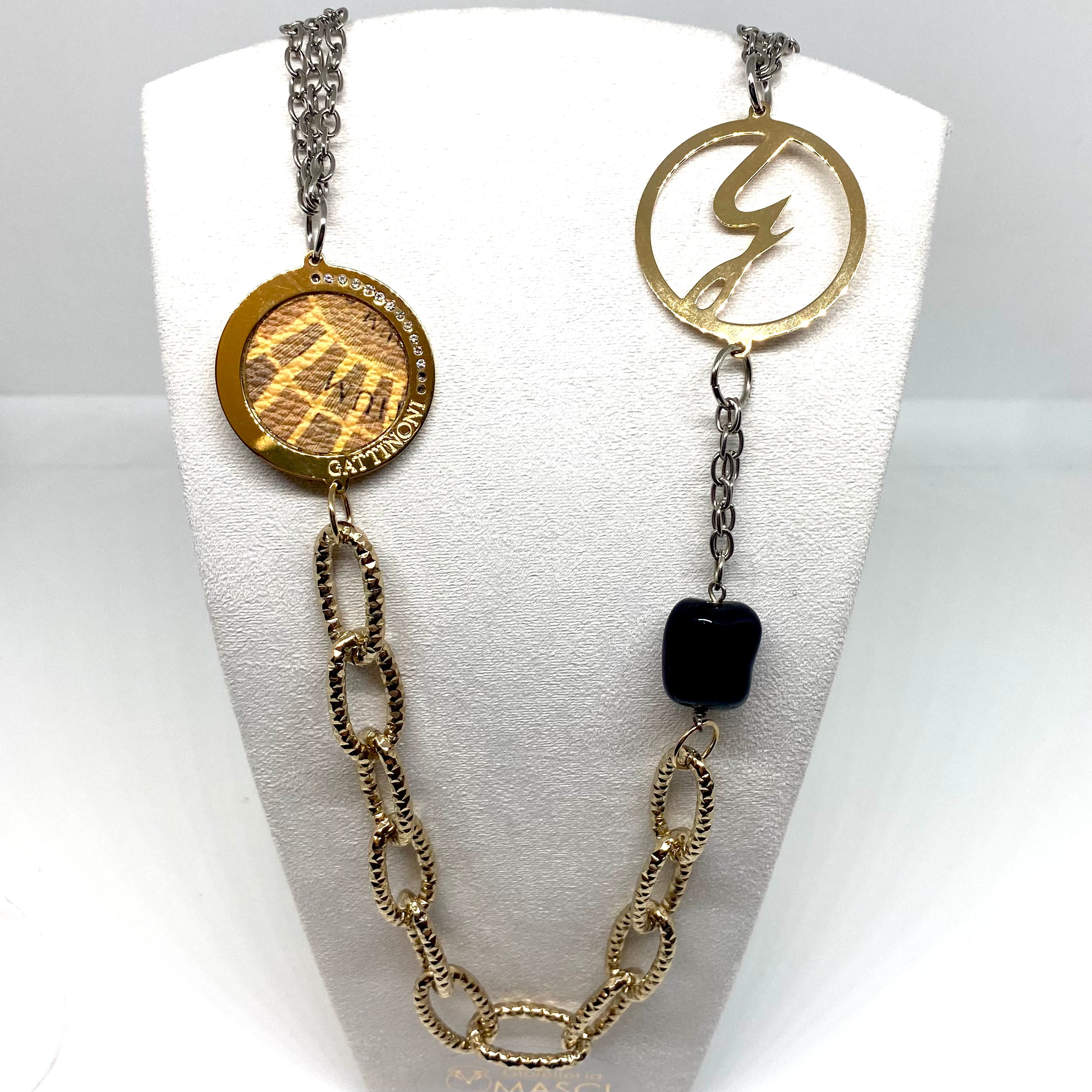 Collana lunga pietra - Gattinoni