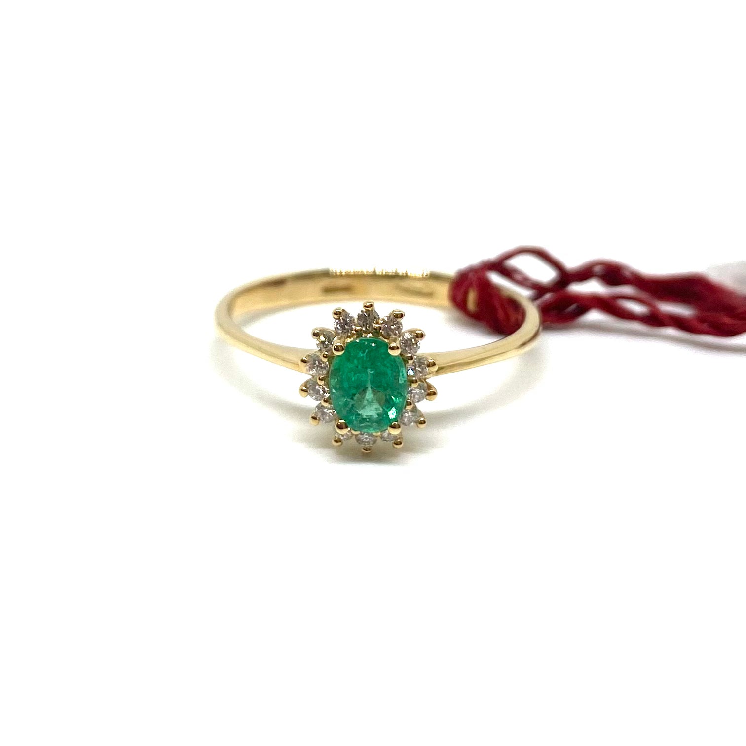 Anello Kate - Pietre Preziose e Oro Giallo