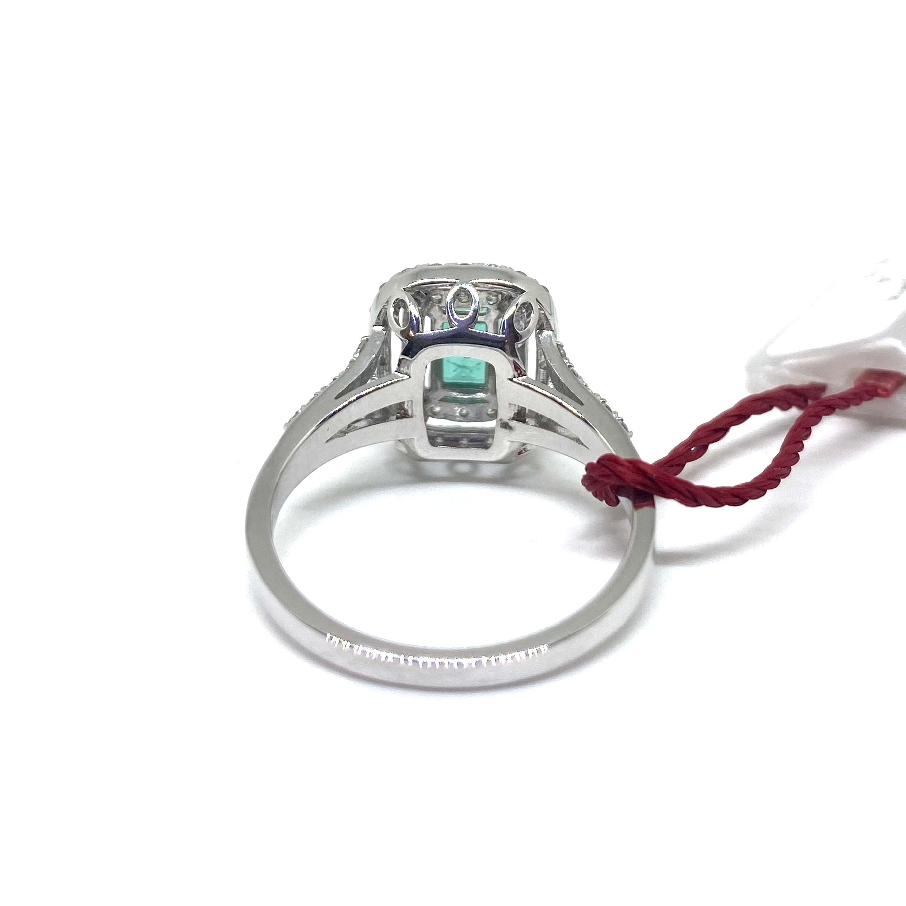 Anello Kate - Smeraldo e Diamanti