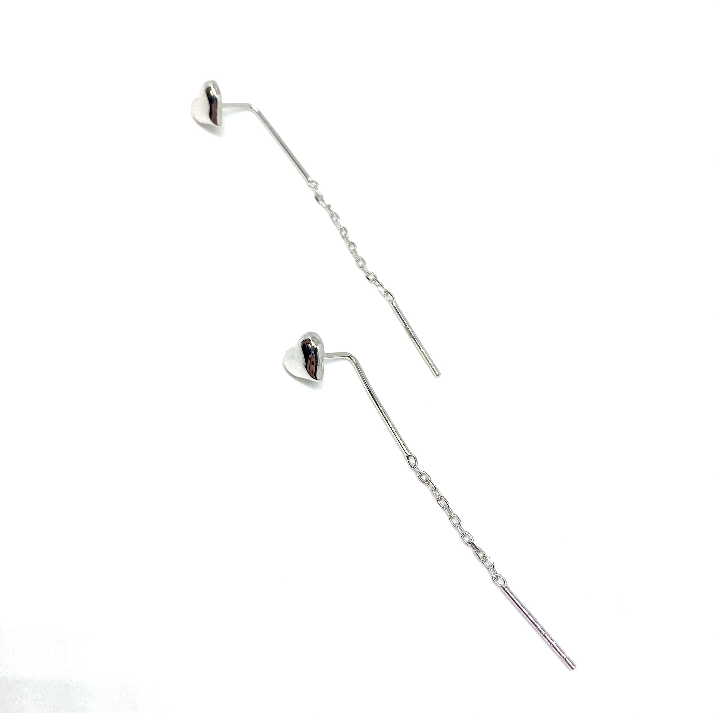 Orecchini sali scendi - cuore