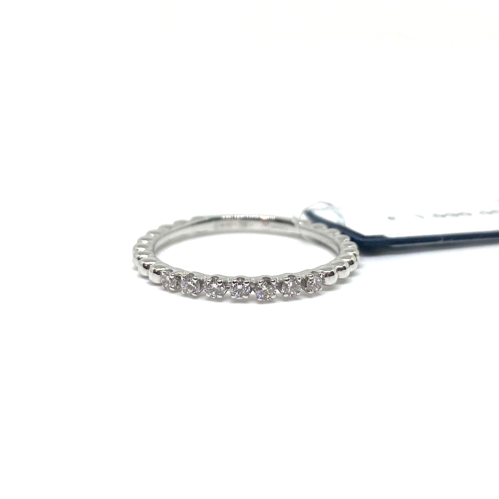 Veretta Minimal 7 pietre - Oro e Diamanti