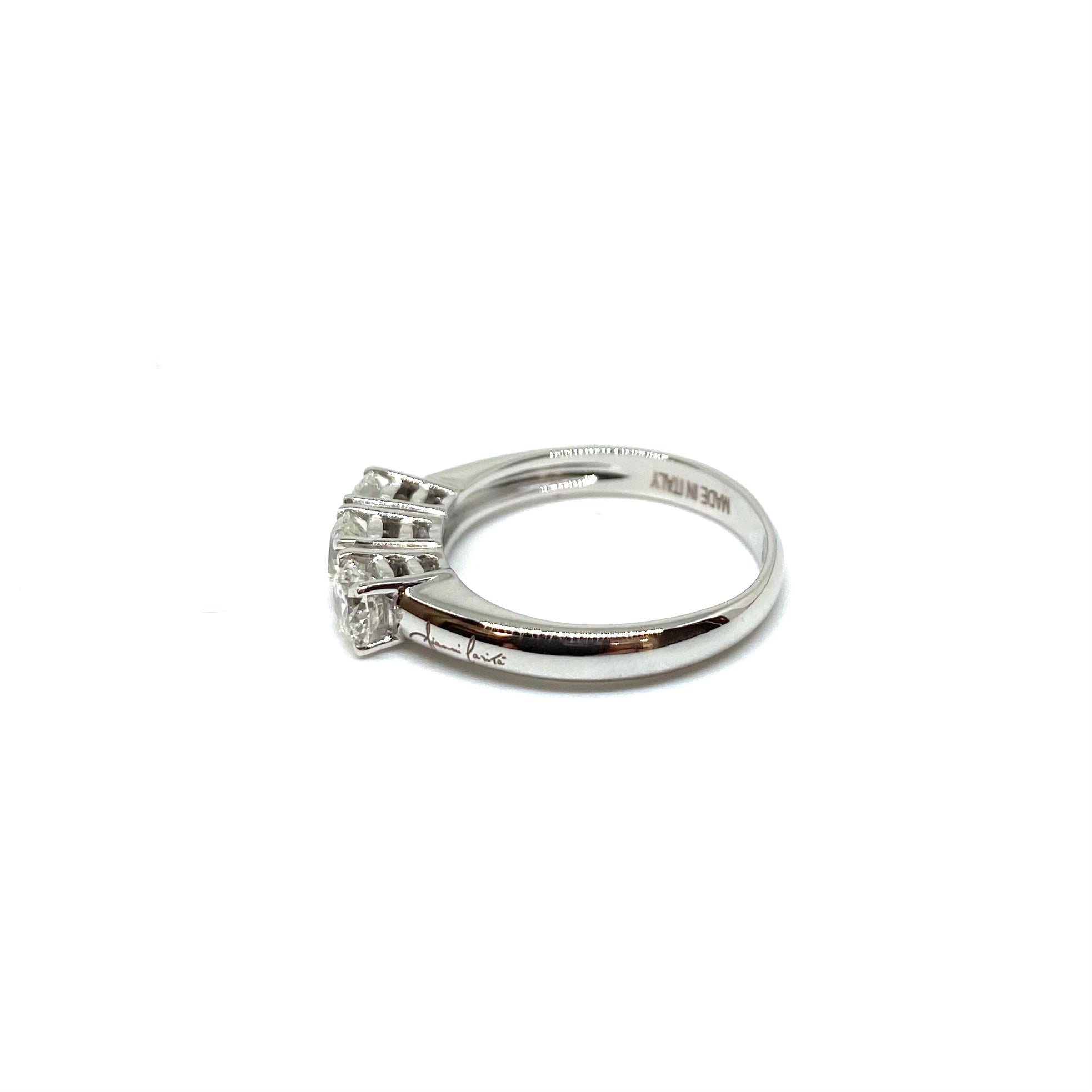 Anello Trilogy - Oro e Diamanti