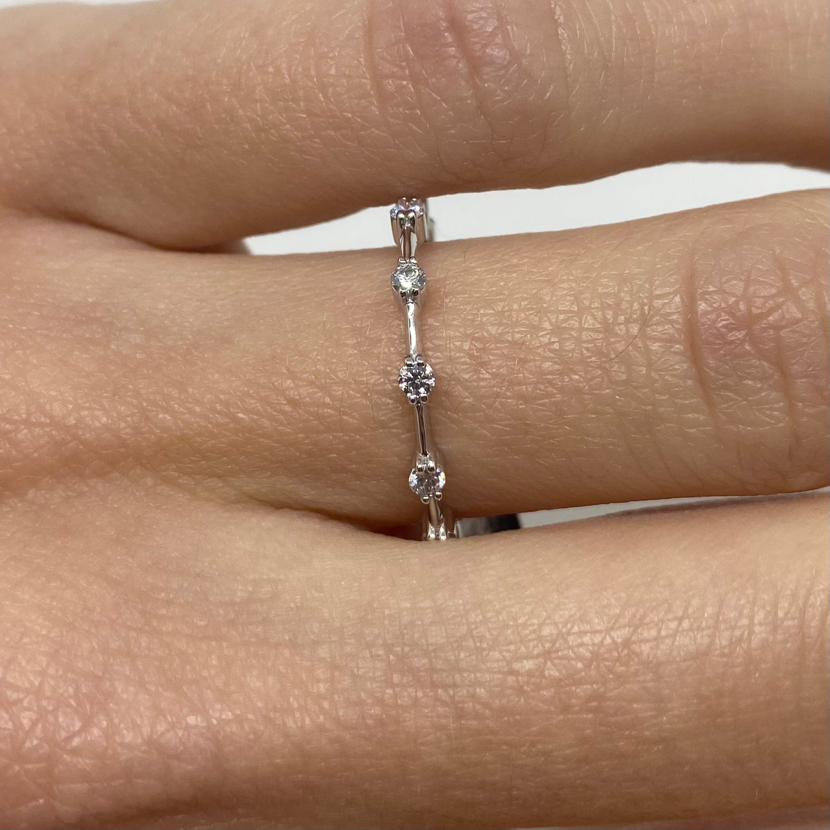 Veretta Minimal - Oro e Diamanti