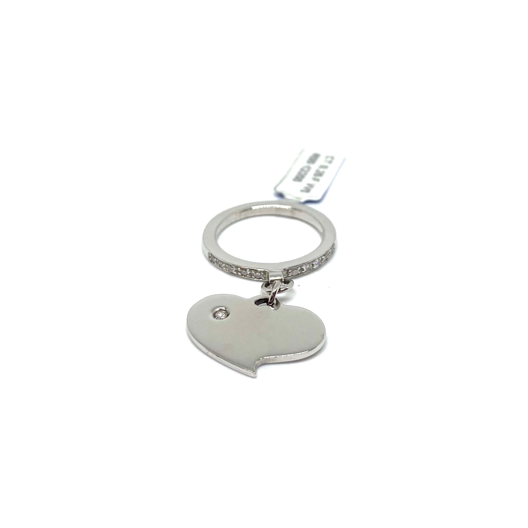 Anello Cuore - Oro e Diamanti