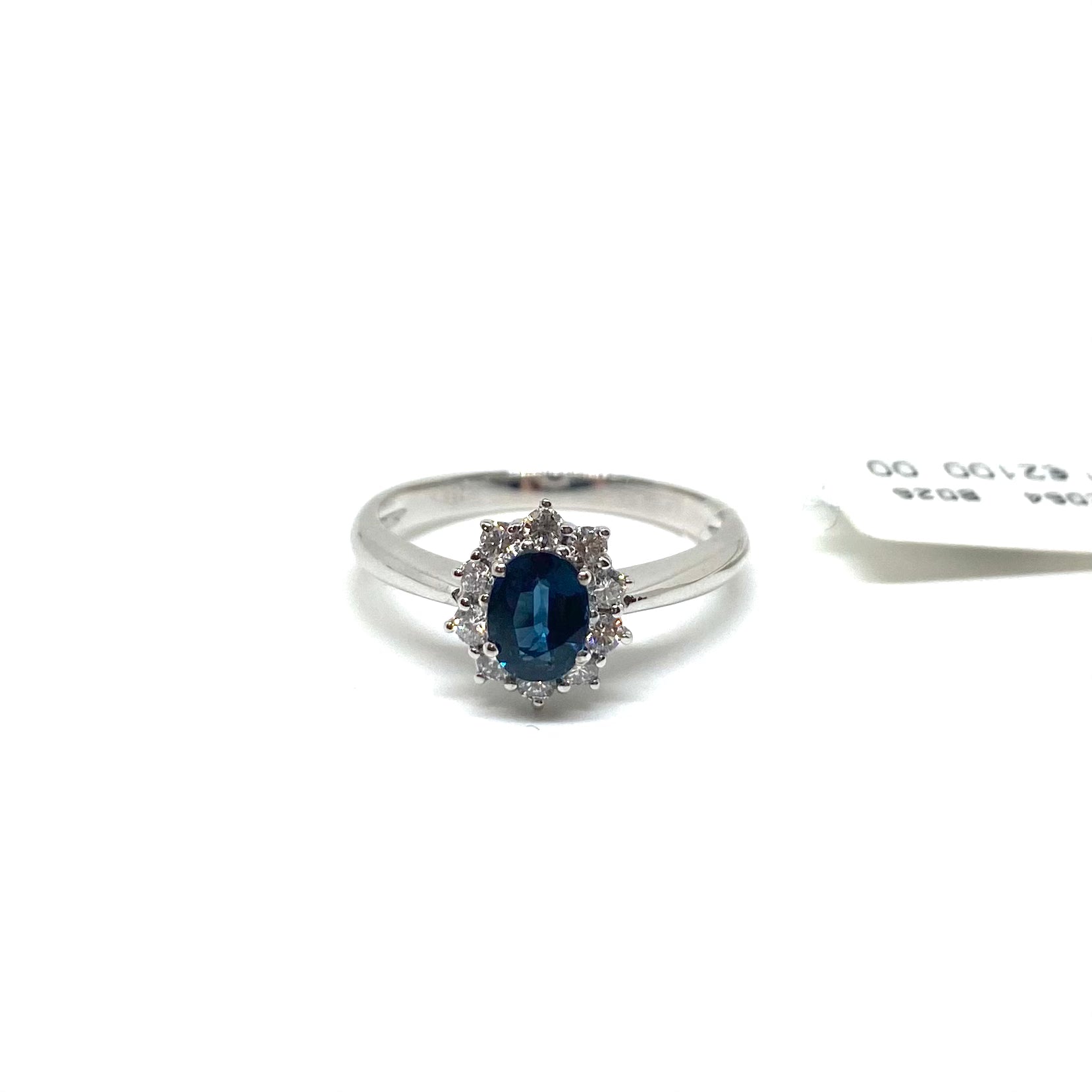 Anello Kate Zaffiro e Diamanti