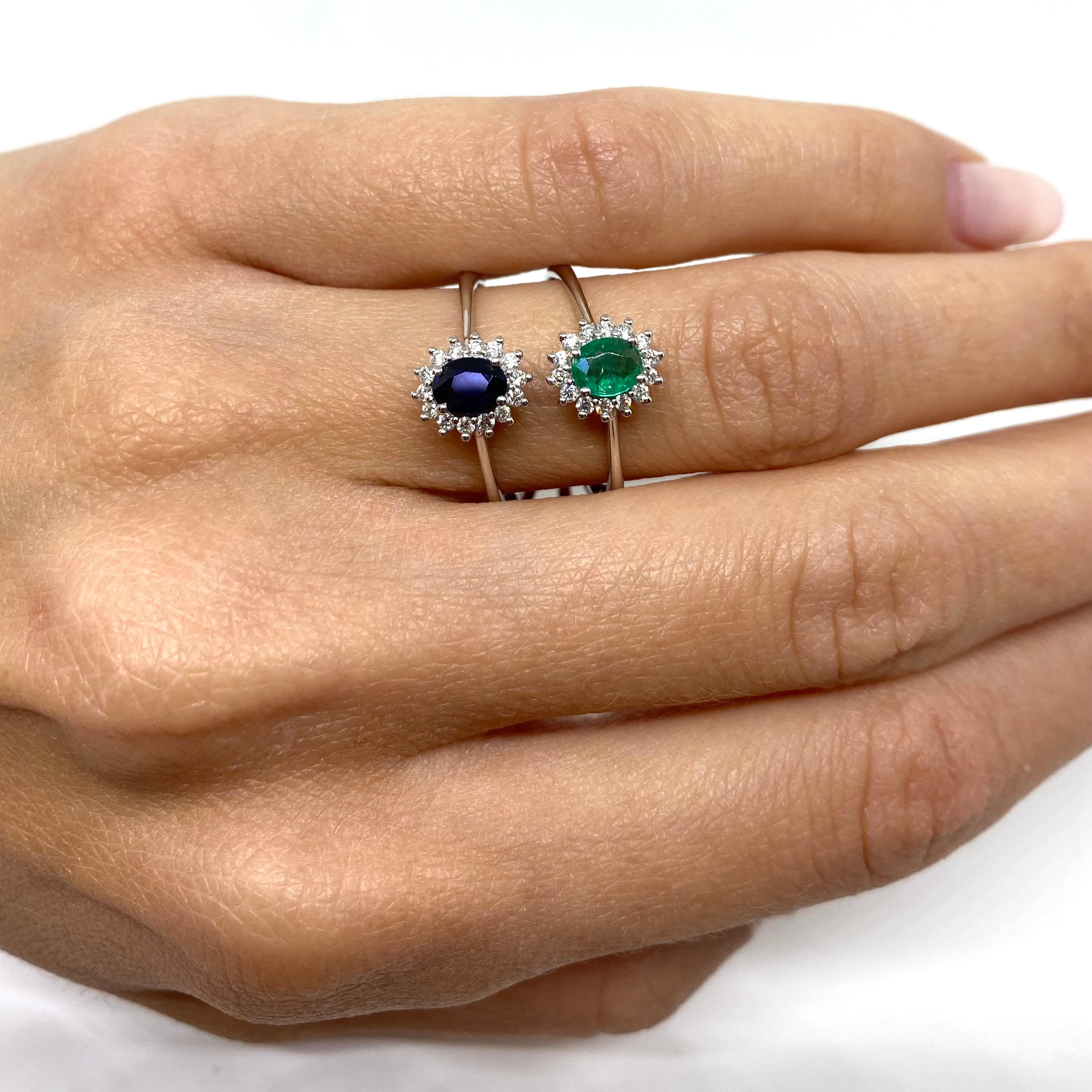 Anello Kate - Oro e Pietre Preziose