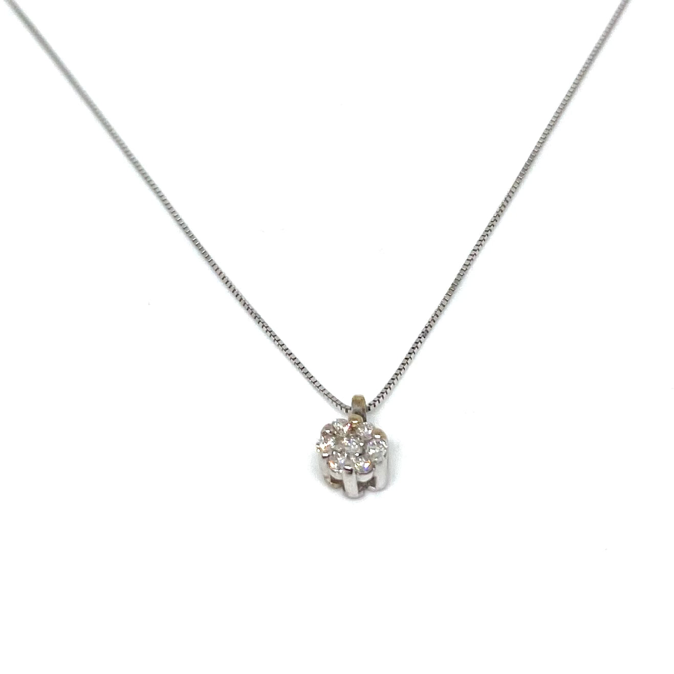 Collana Punto Luce Magic - Oro e Diamanti