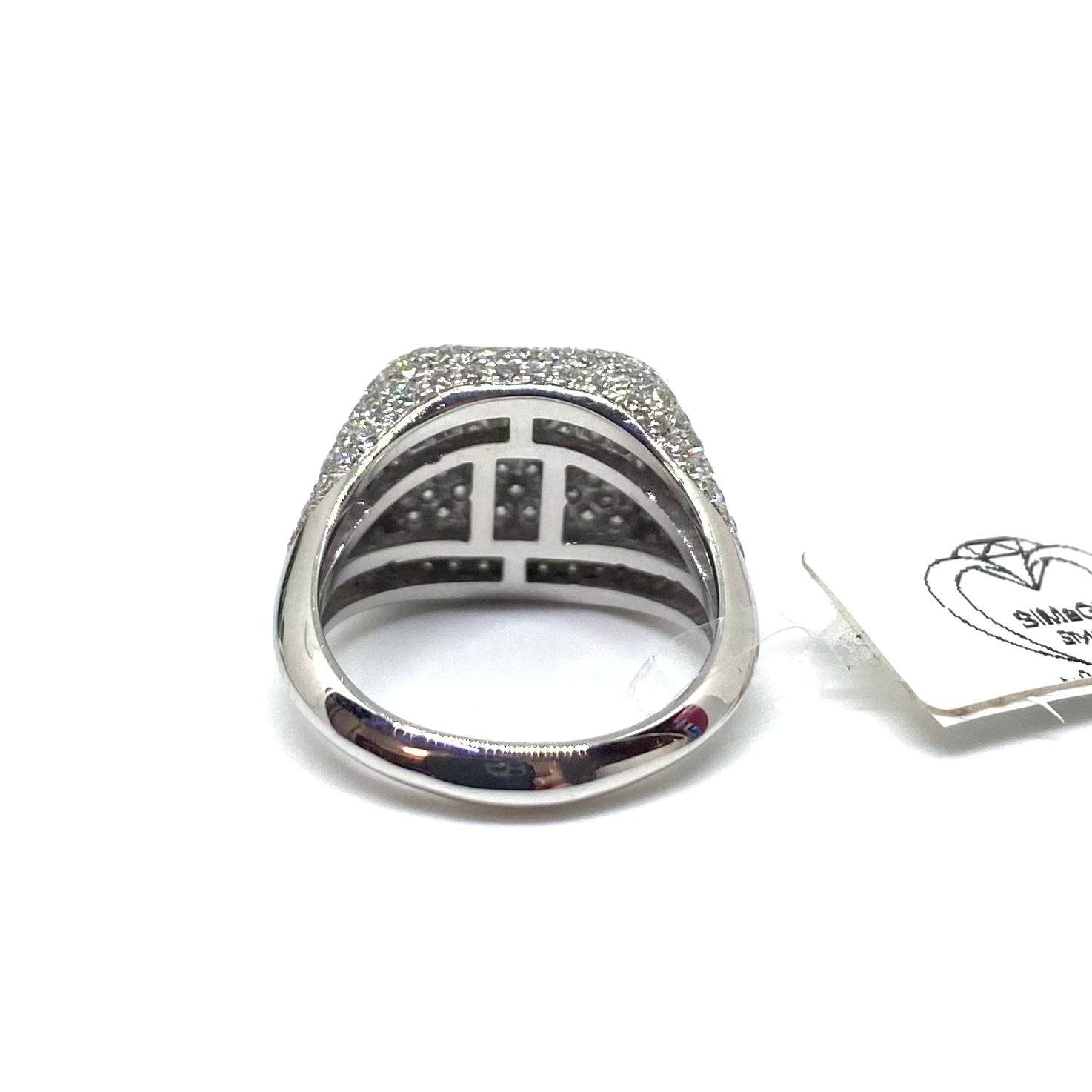 Anello Chevalier di diamanti