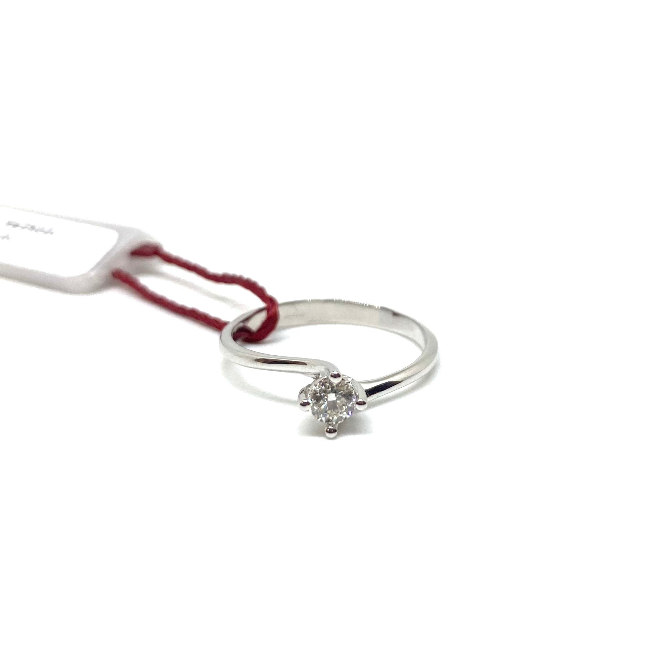 Anello Solitario - Montatura Valentino