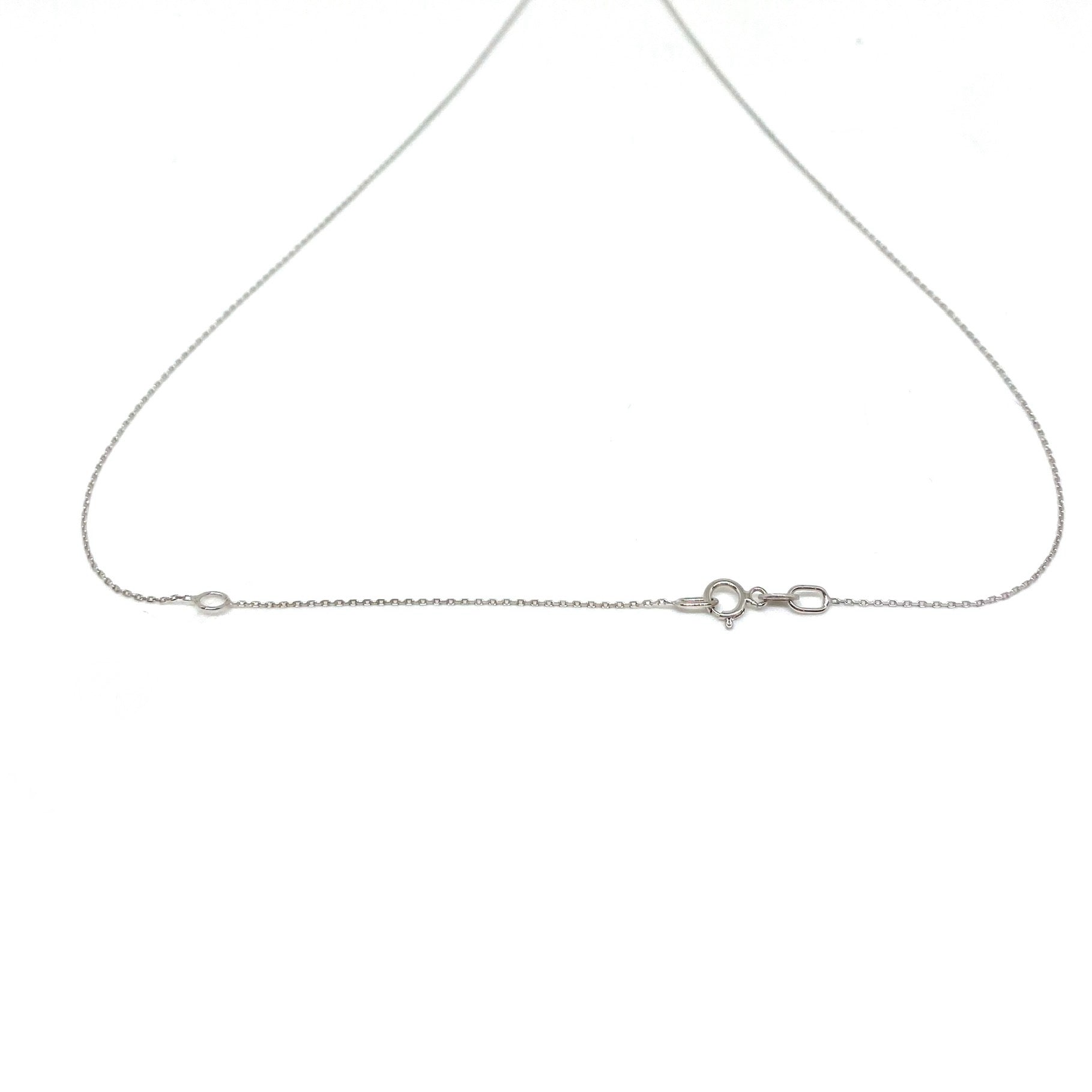 Collana Halo - Zaffiro e Diamanti