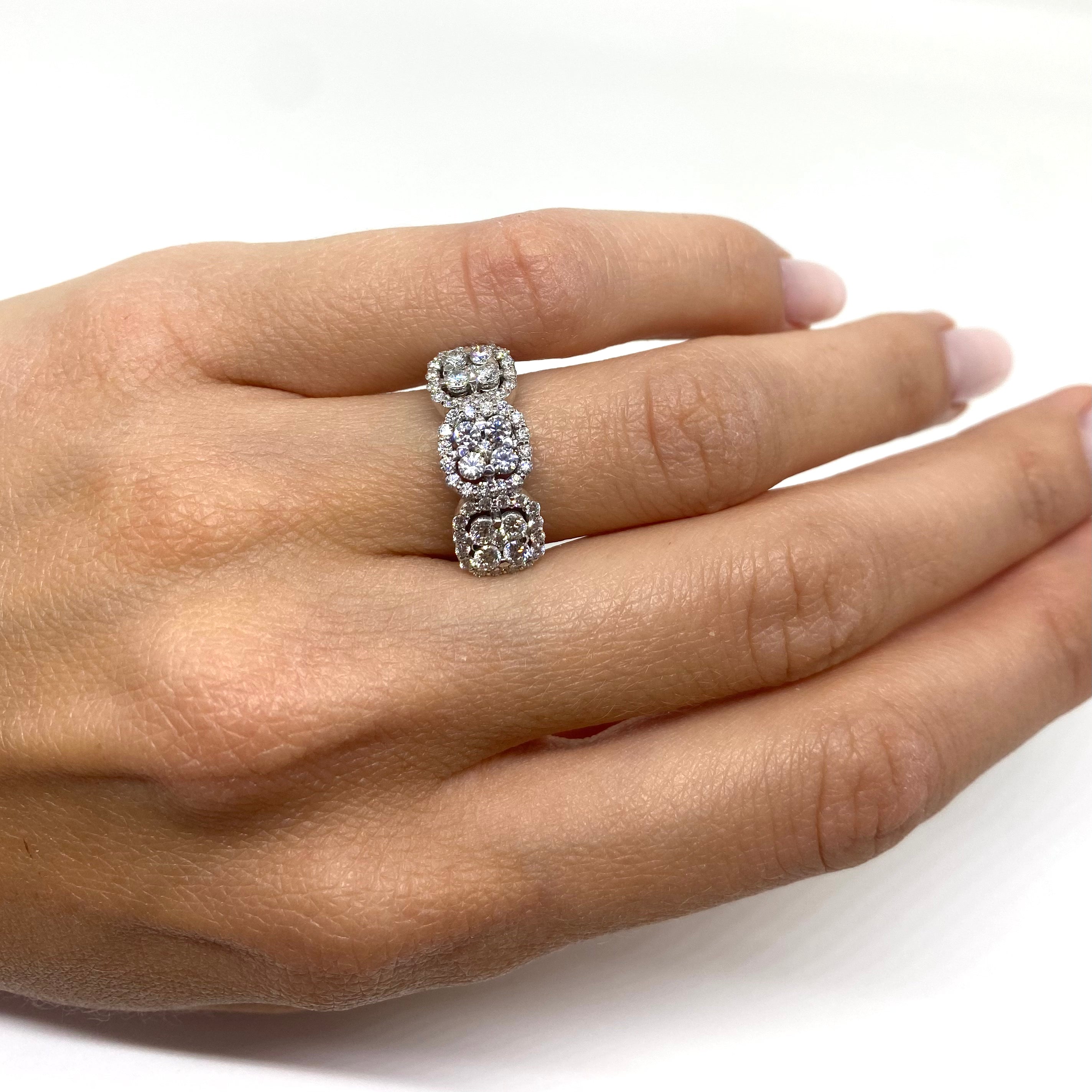 Anello Trilogy Magic di Brillanti