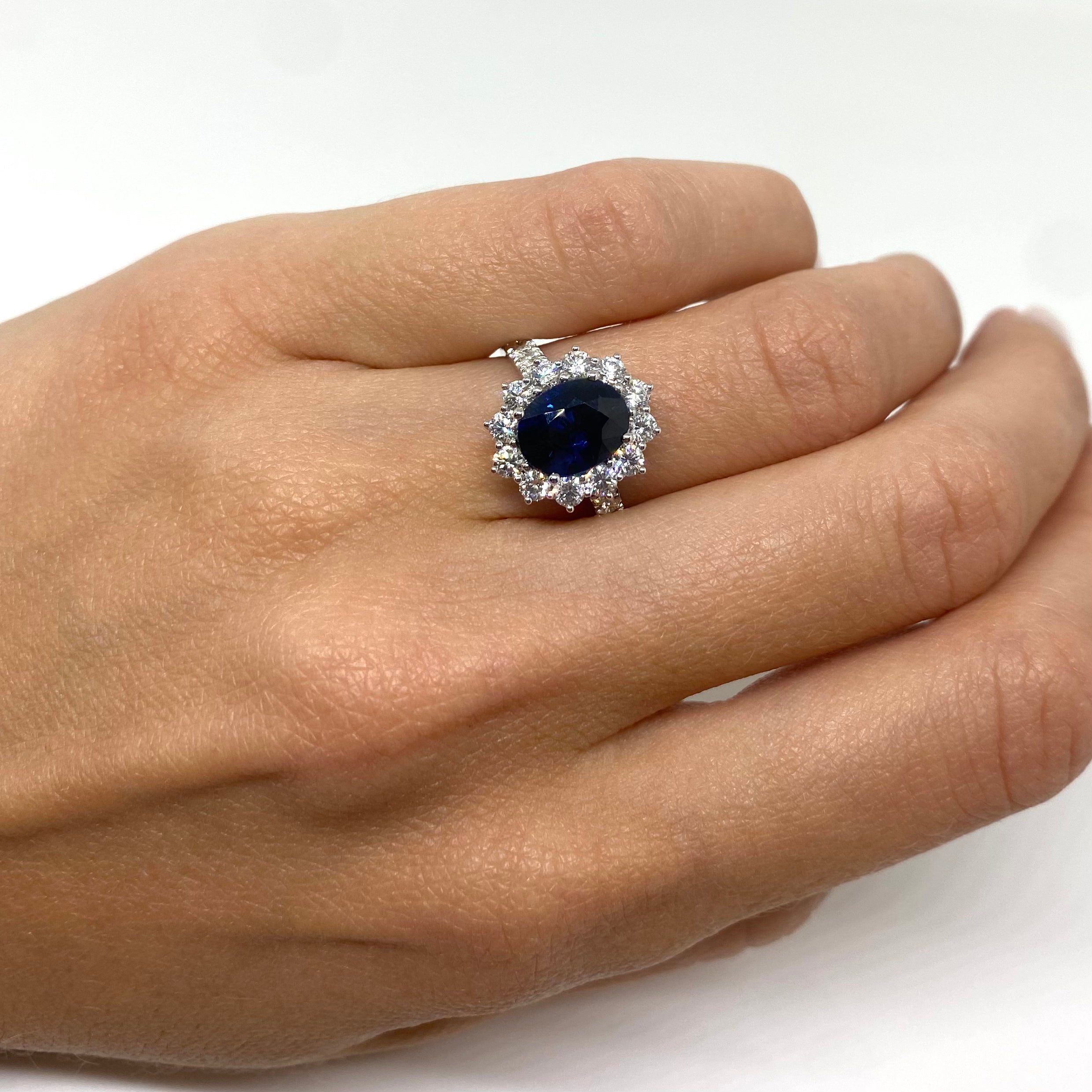 Anello Kate - Oro e Zaffiro