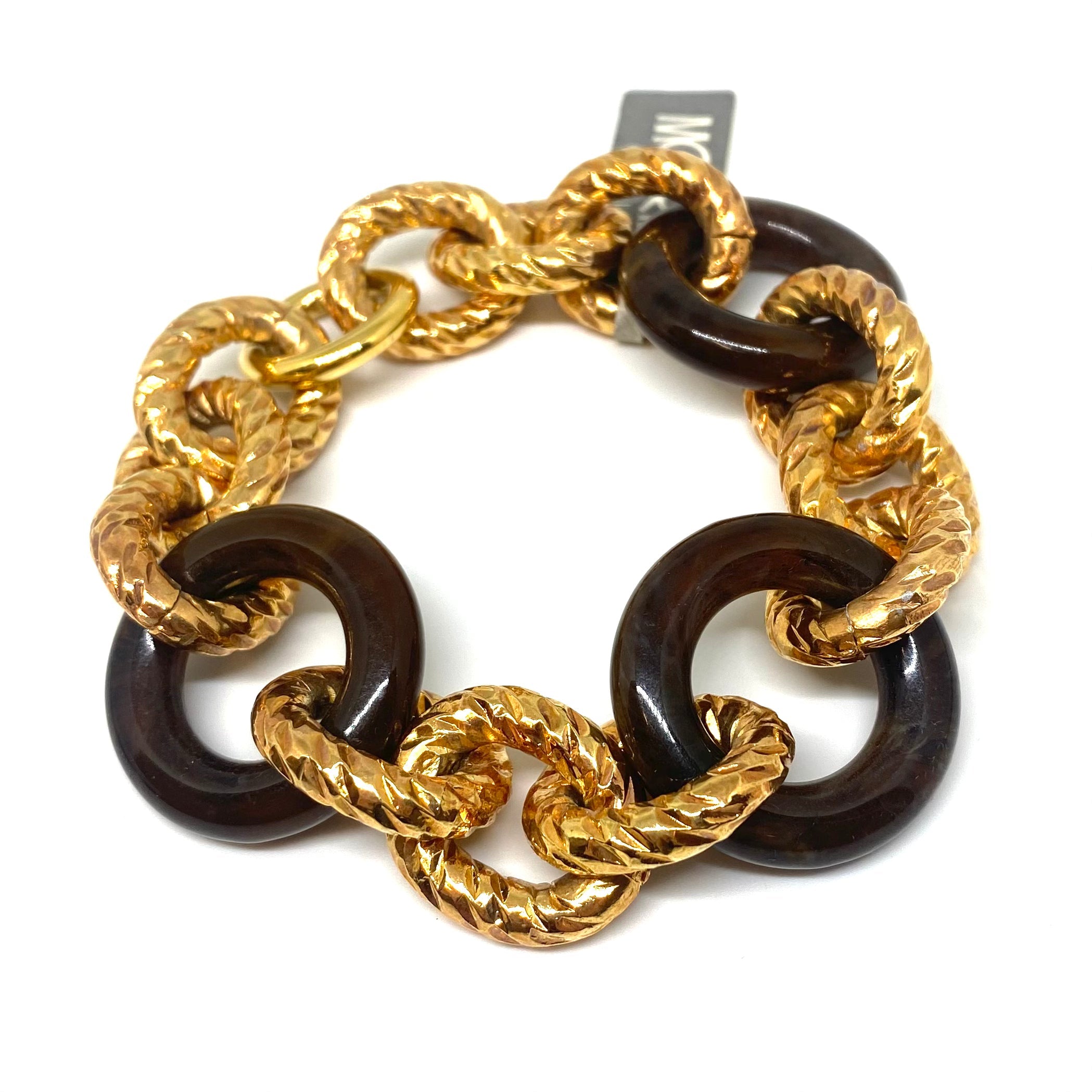 Parure golden - bracciale e collana