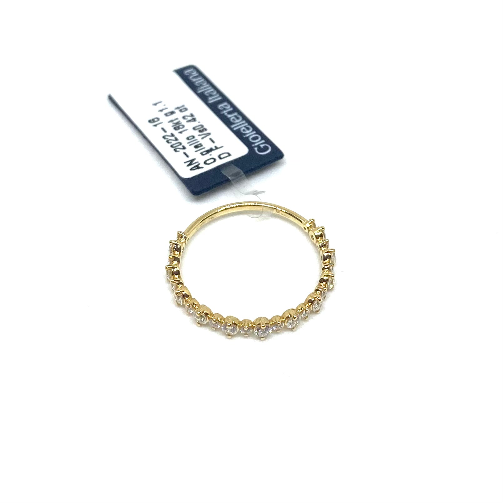 Veretta Minimal Alternata - Oro e Diamanti