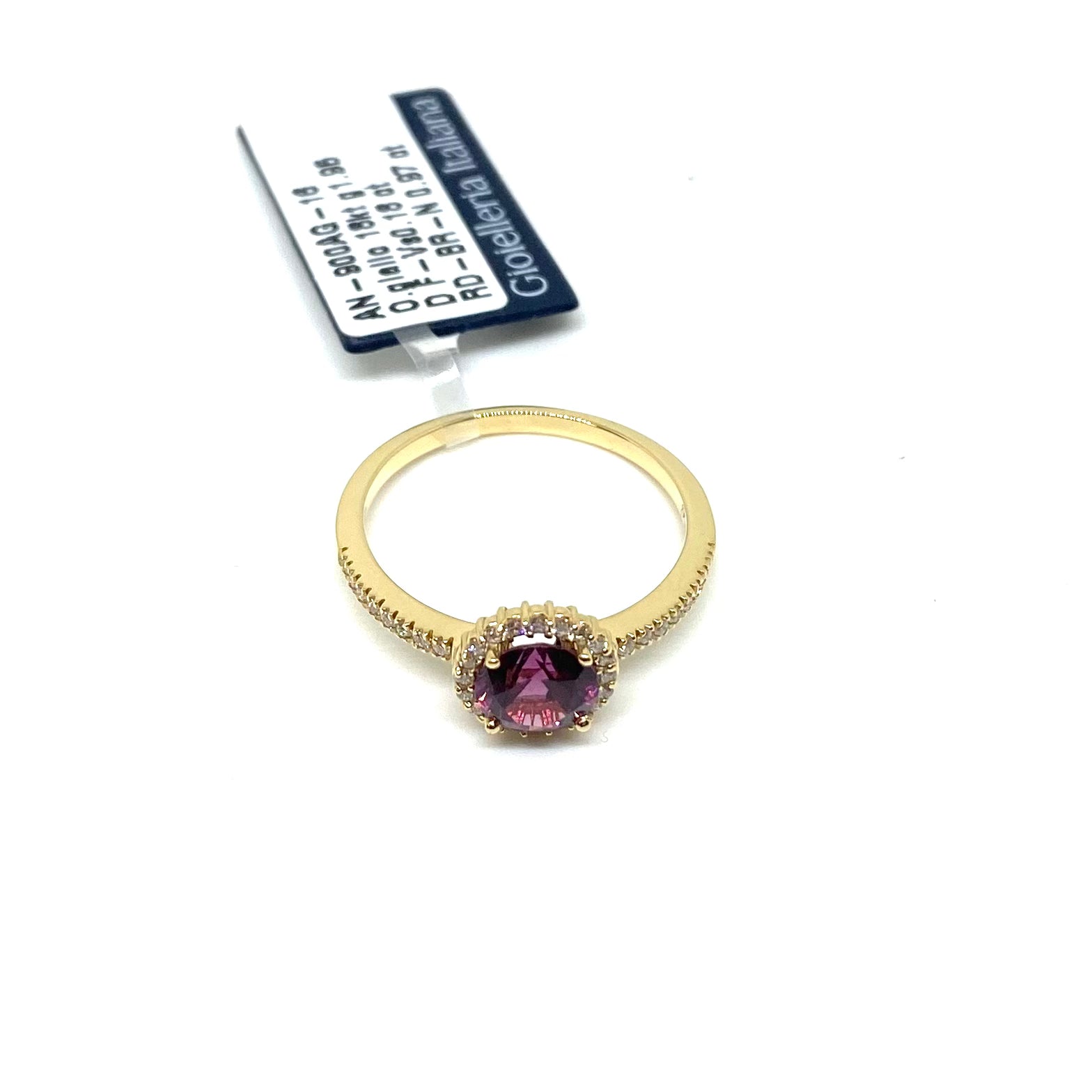 Anello Halo - Pietre Preziose