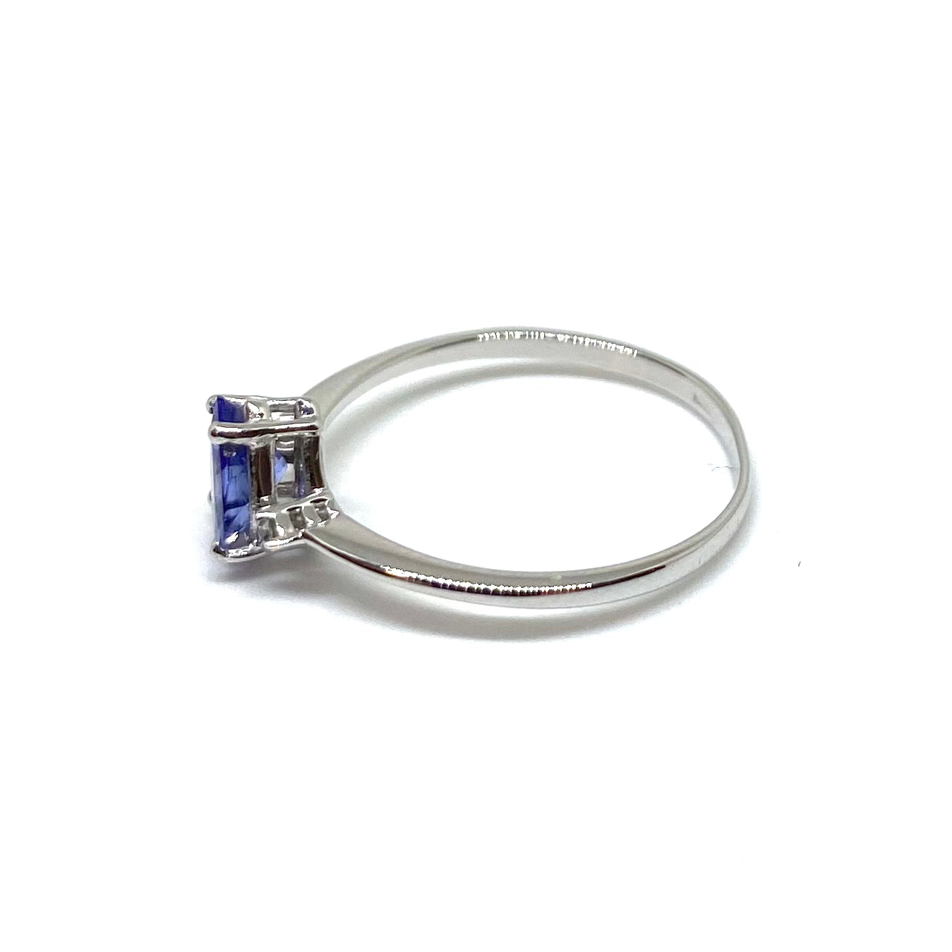 Anello a Goccia - Oro e Tanzanite