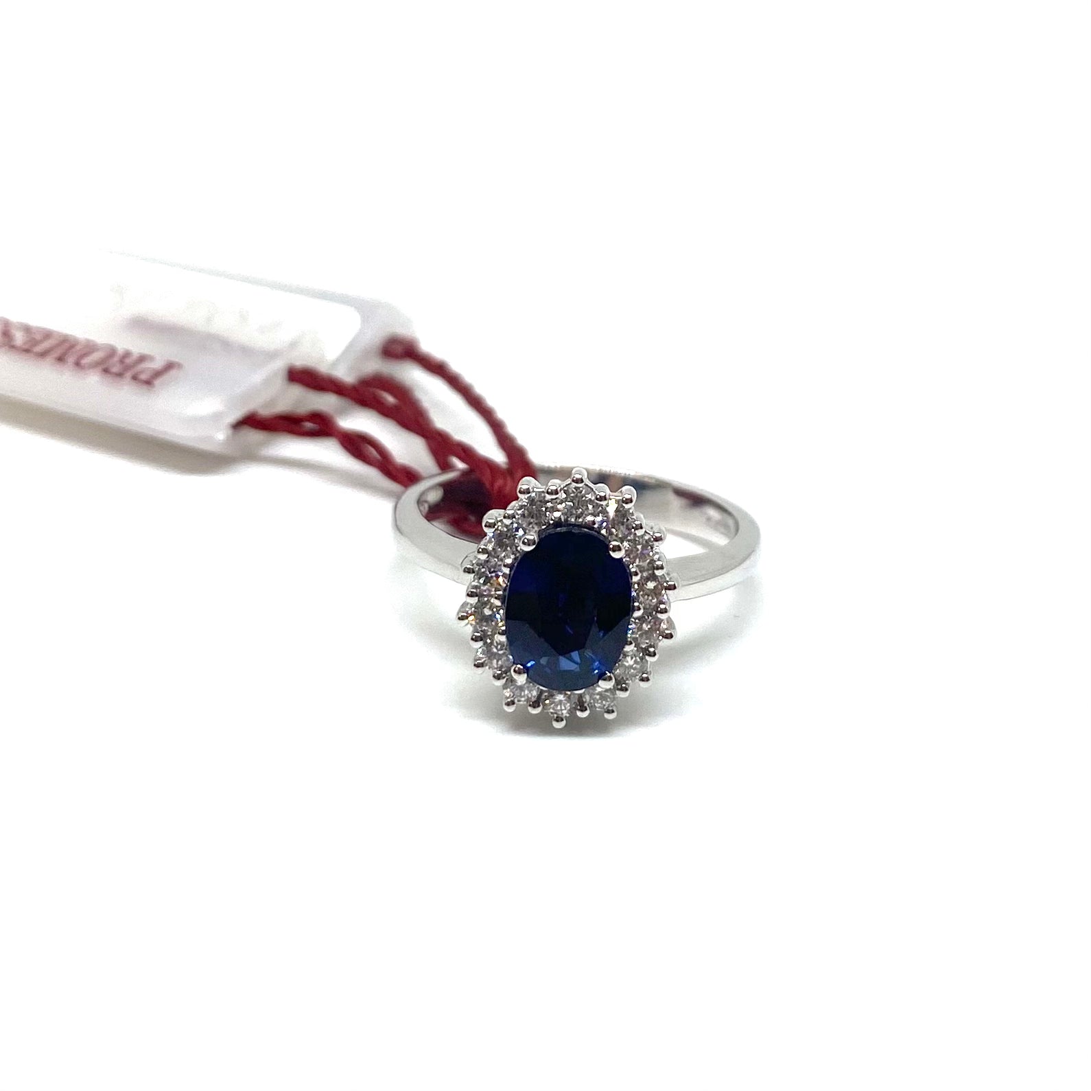 Anello Kate - Zaffiro e Diamanti