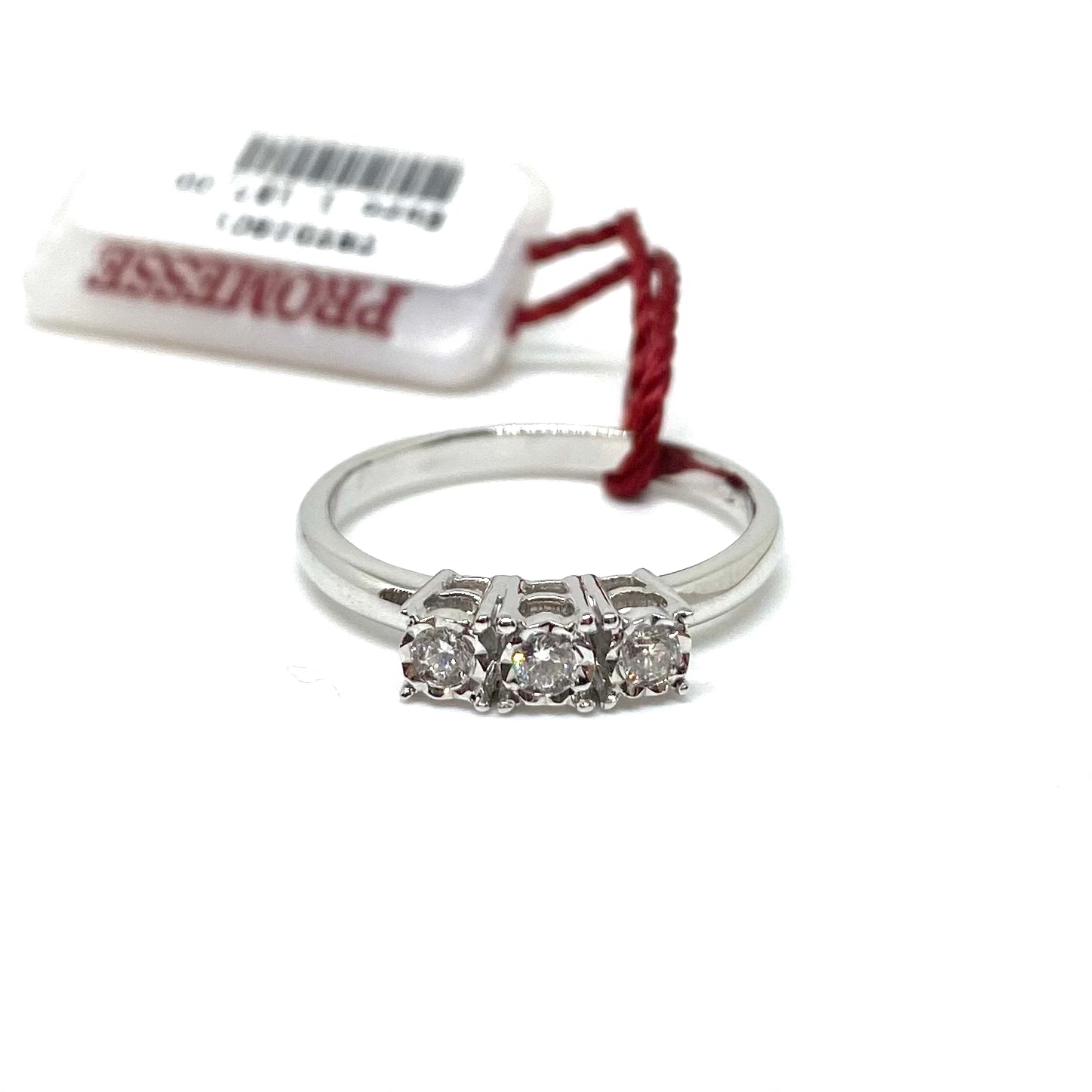Anello Trilogy Reflex - Oro e Diamanti