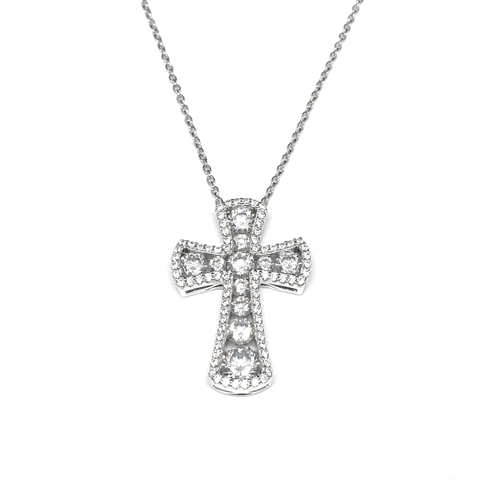 Croce con Zirconi - Big