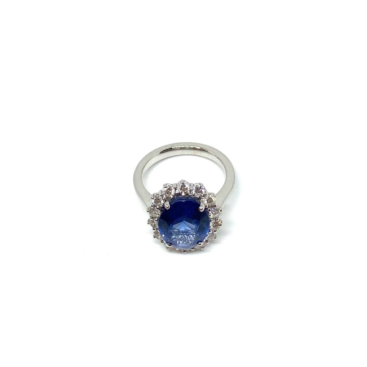 Anello Kate - Zaffiro e Diamanti