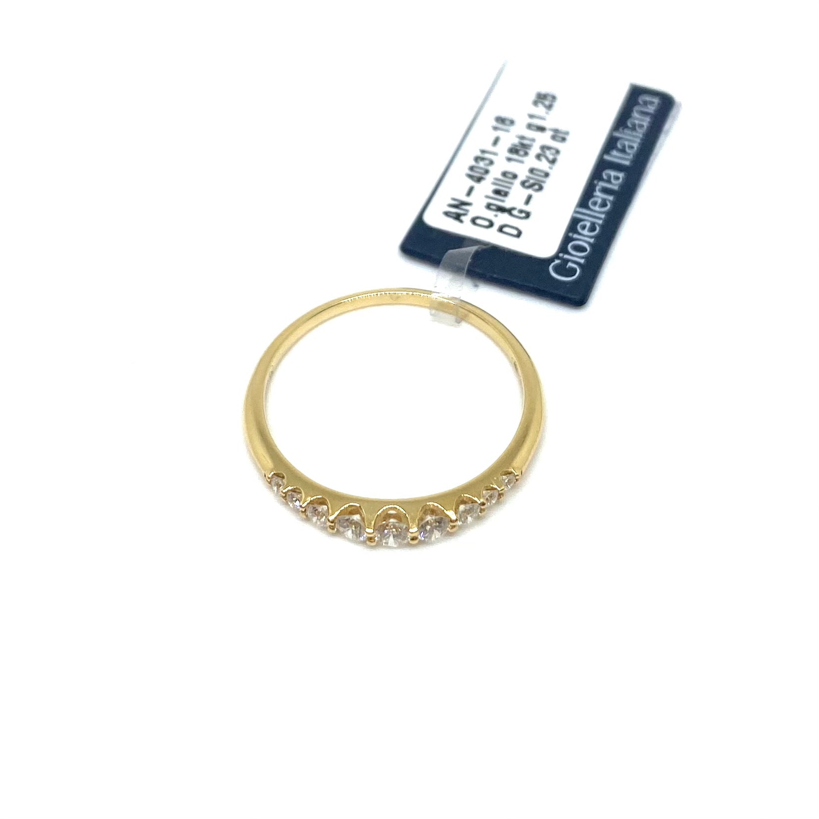 Veretta Minimal Degradè - Oro e Diamanti